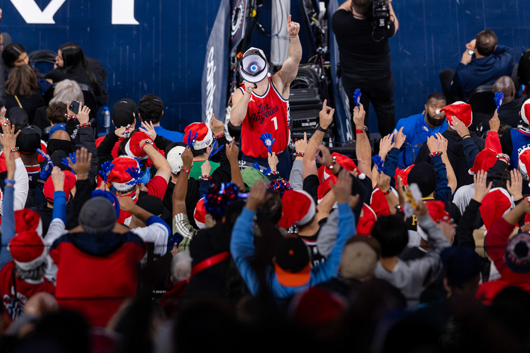 INGLEWOOD, CALIFORNIA - DECEMBER 20: YOUR_CAPTION during a game between the Los Angeles Lakers and LA Clippers at Intuit Dome on December 20, 2025, in Inglewood, California.
