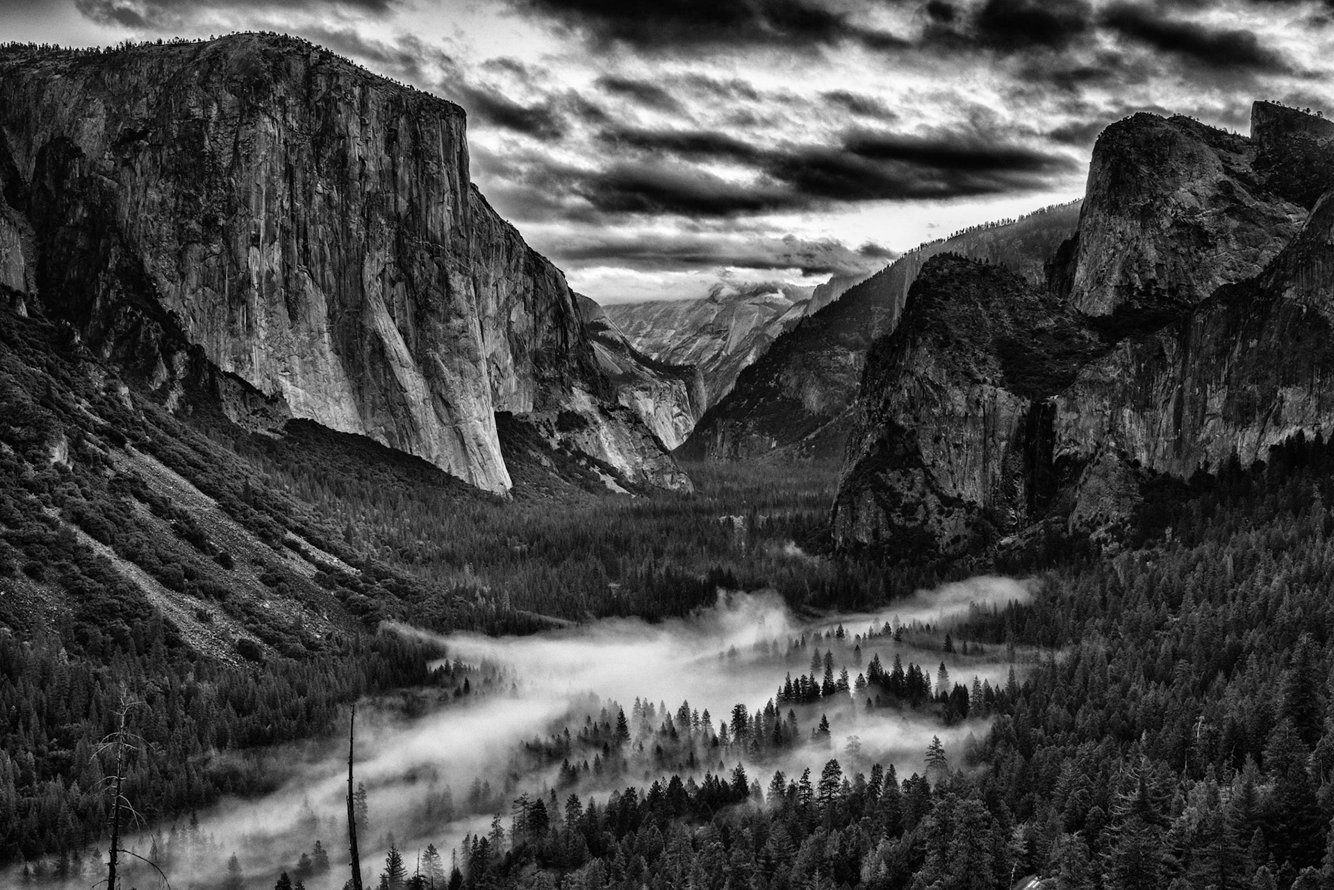 Yosemite. After storm. 