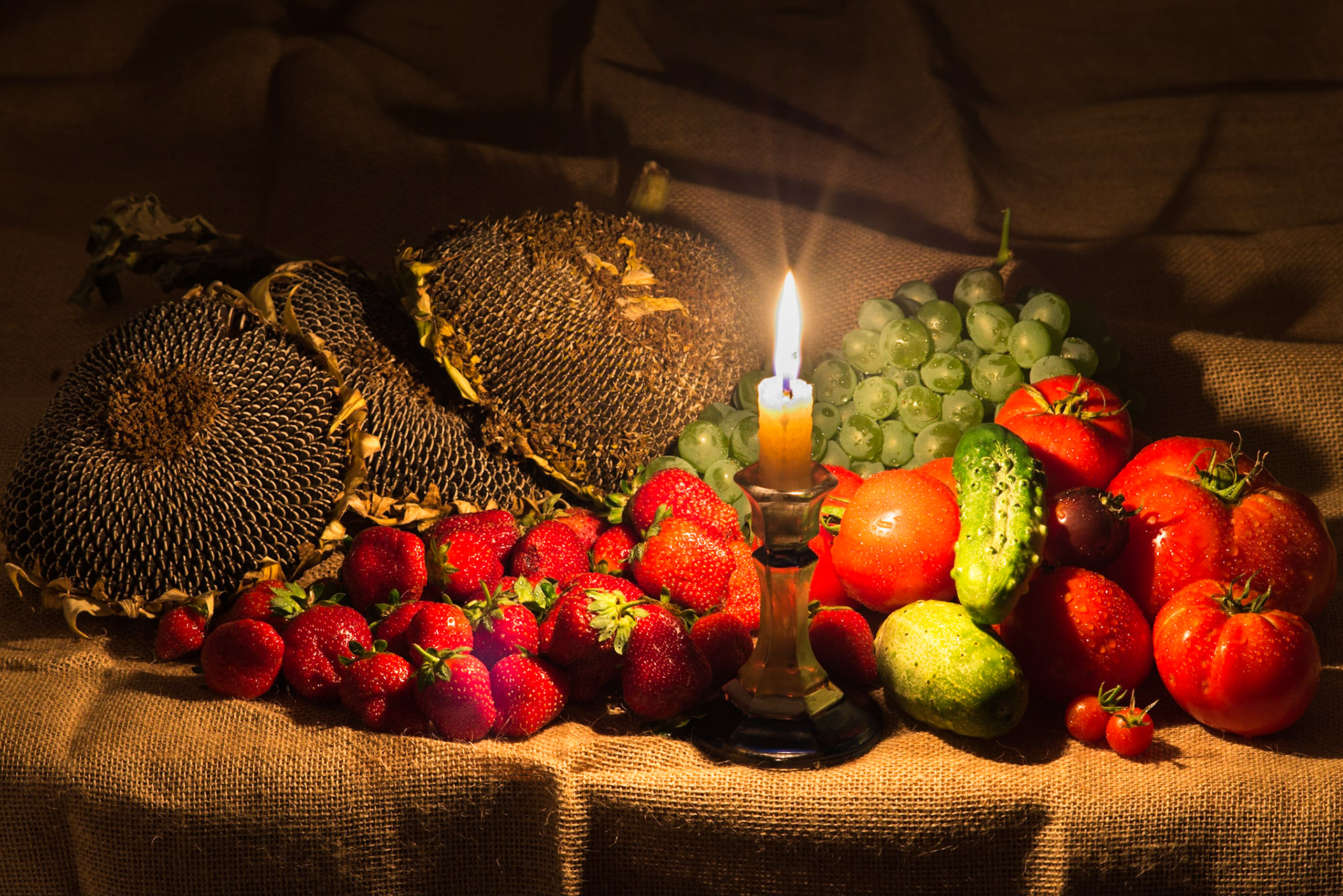 Still life from my backyard crop