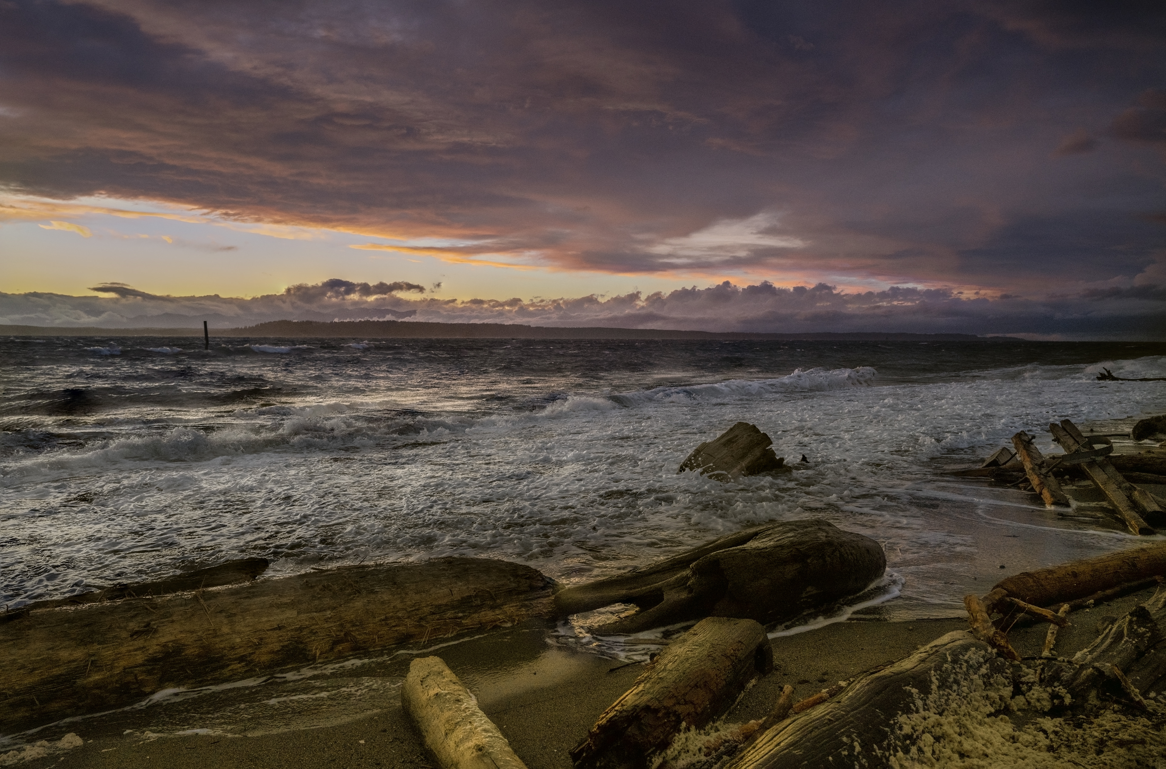 Storm at the Beach