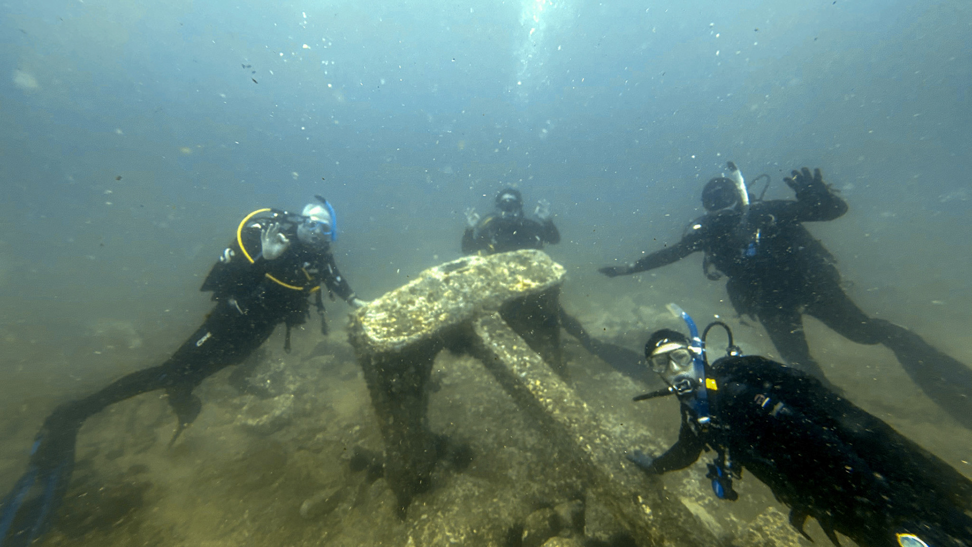 Scuba Diving at Gravel Loader