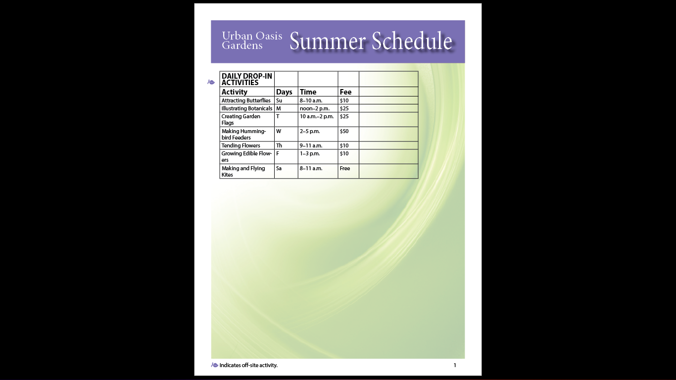 Lesson 11