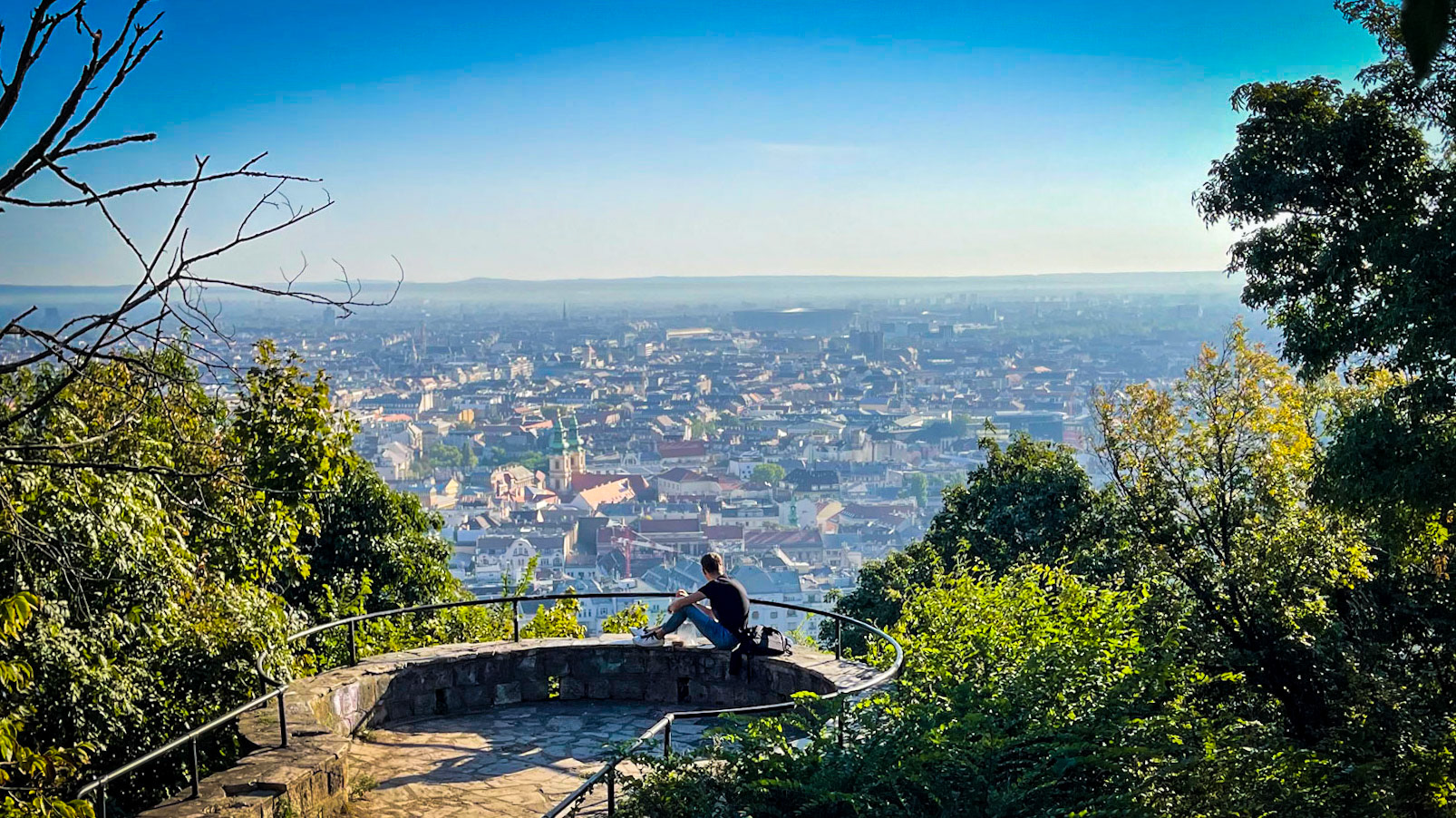 View from The Citadella, Budapest