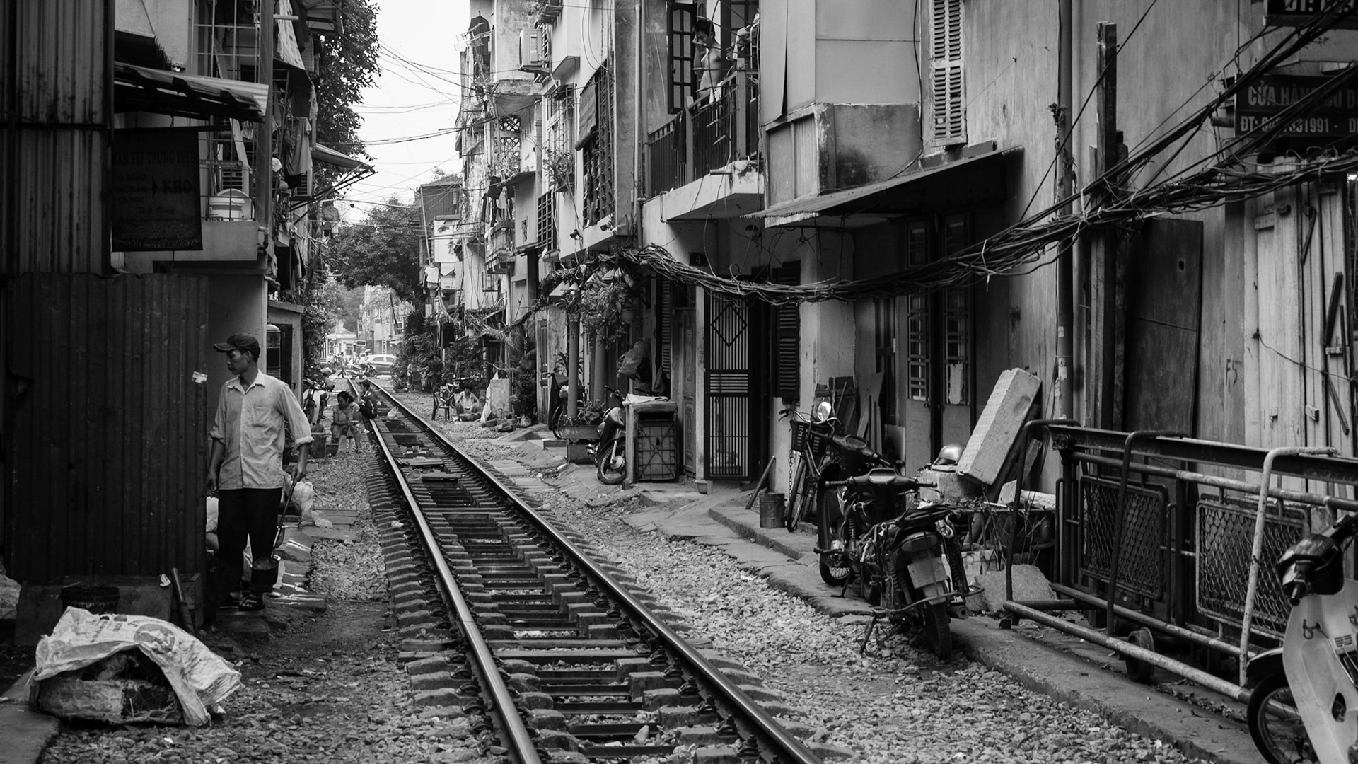 French Quarter Rail Line, Hanoi, Vietnam