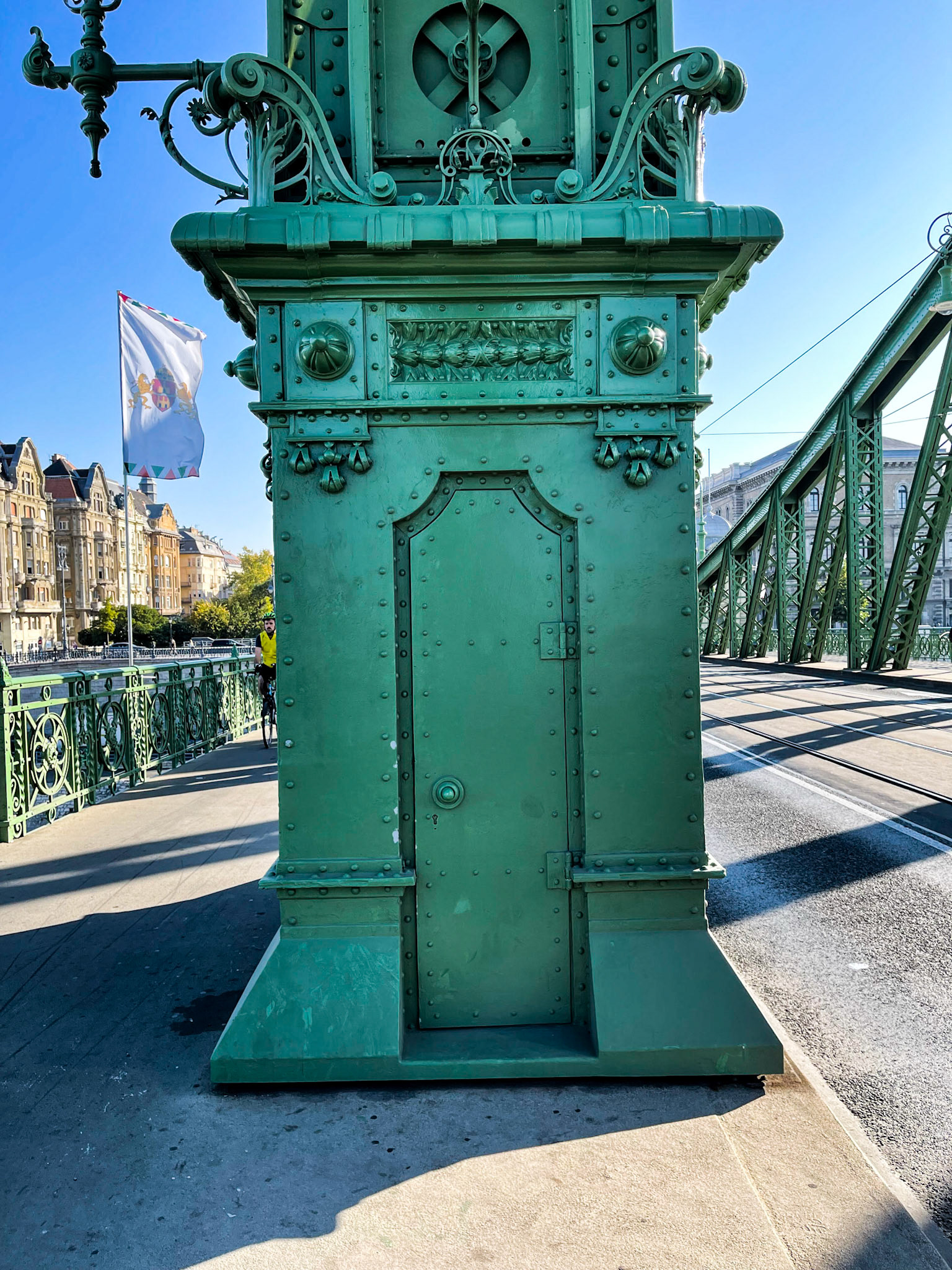 Door, Liberty Bridge, Budapest