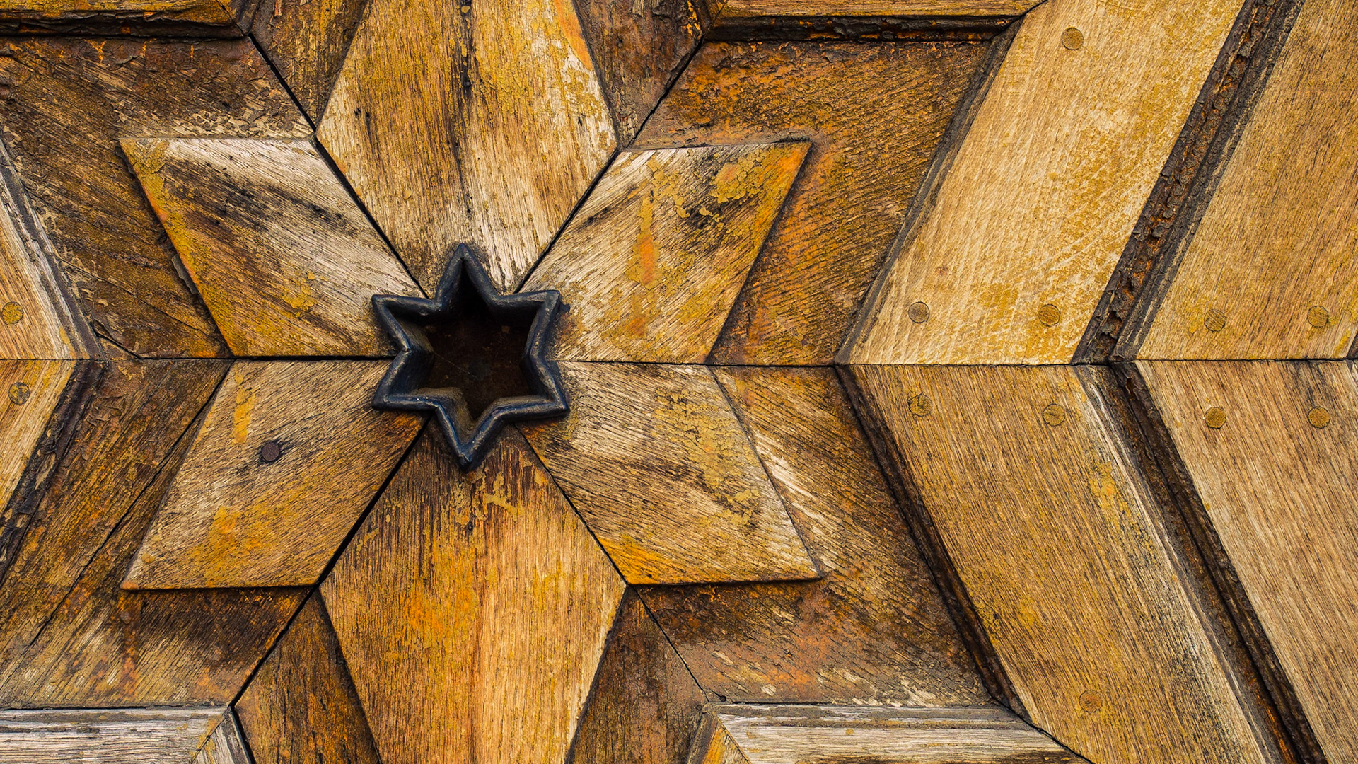 Castle District door detail, Budapest