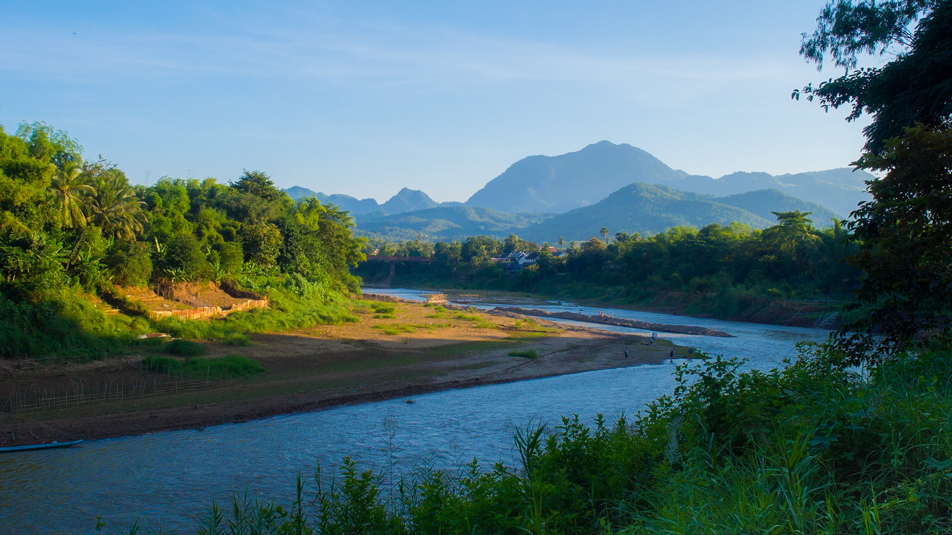 Nam Khan River - Luang Prabang, Laos