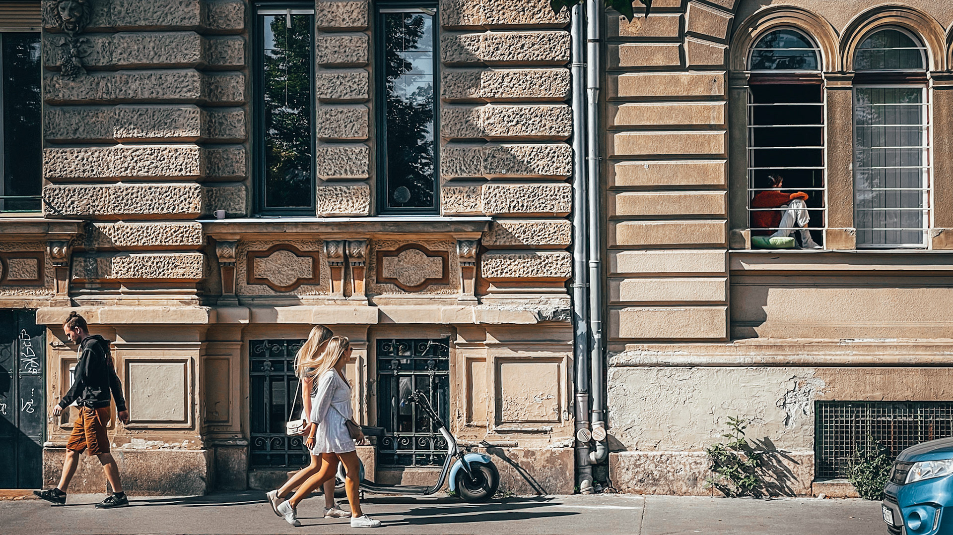 Street Scene, Budapest