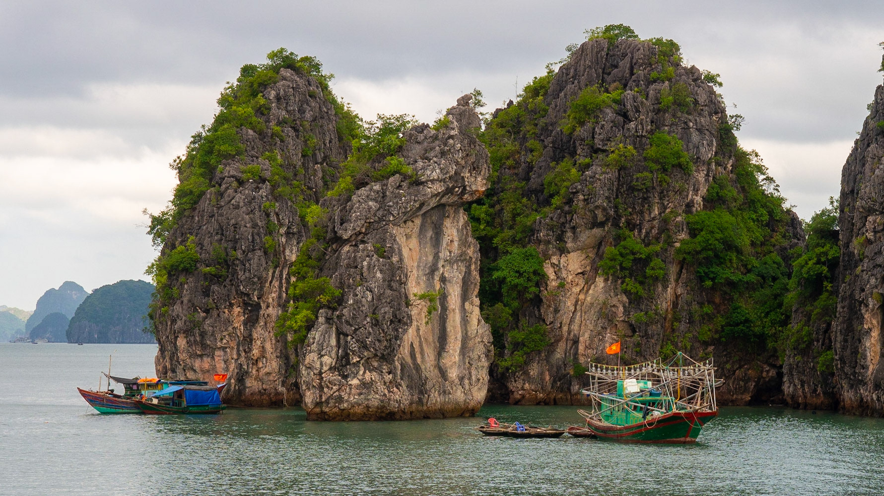 Limestone Islets - Ha Long Bay, Vietnam