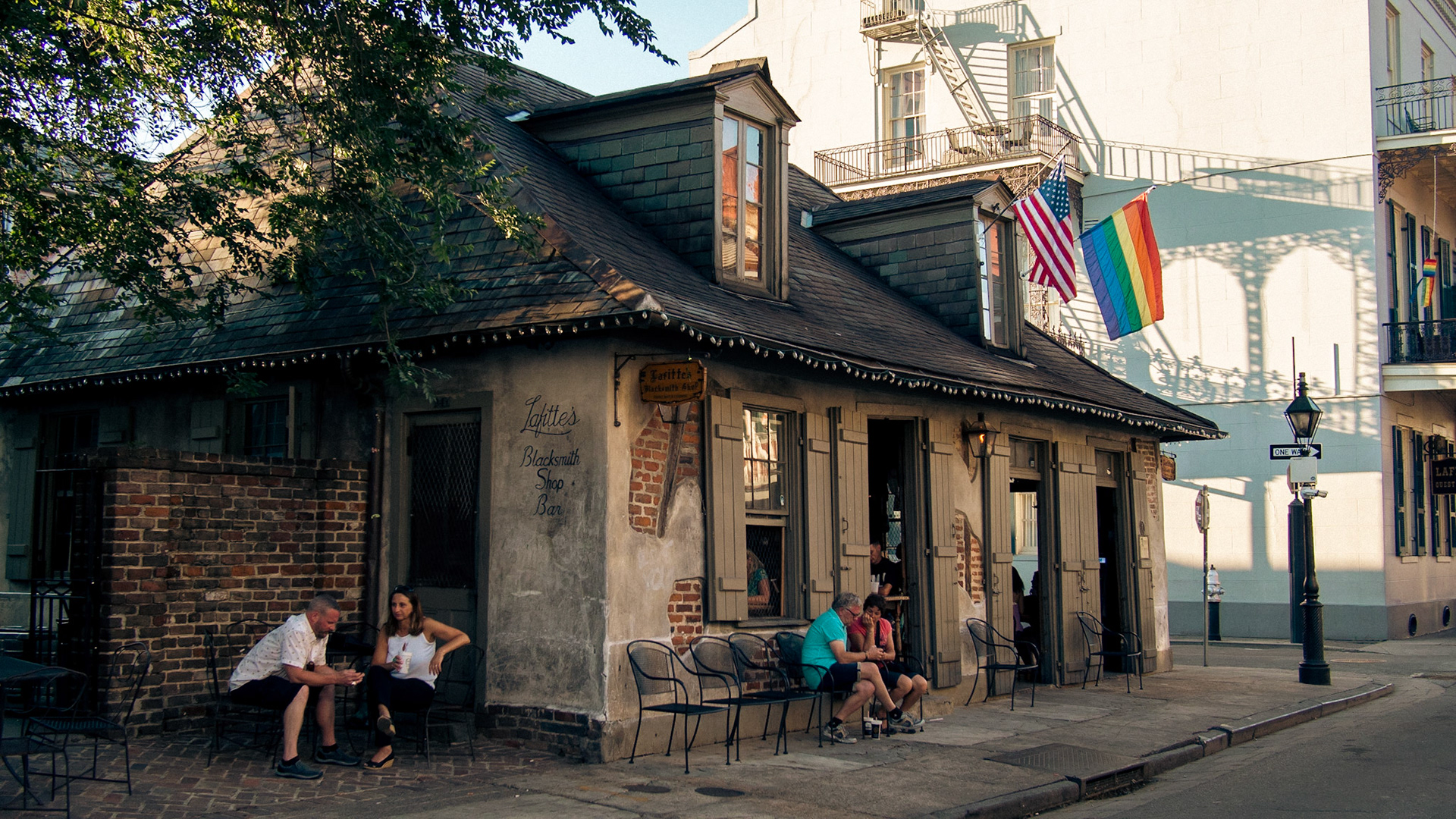 Lafitte's Blacksmith Shop, French Quarter, New Orleans, LA