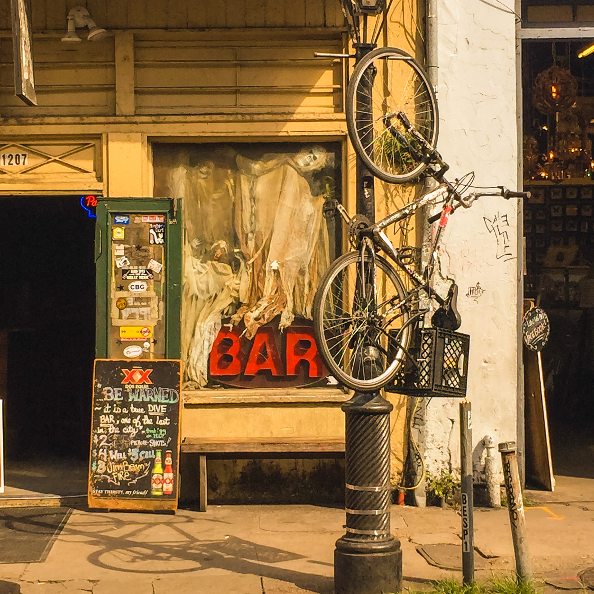 Self proclaimed Dive Bar, French Quarter