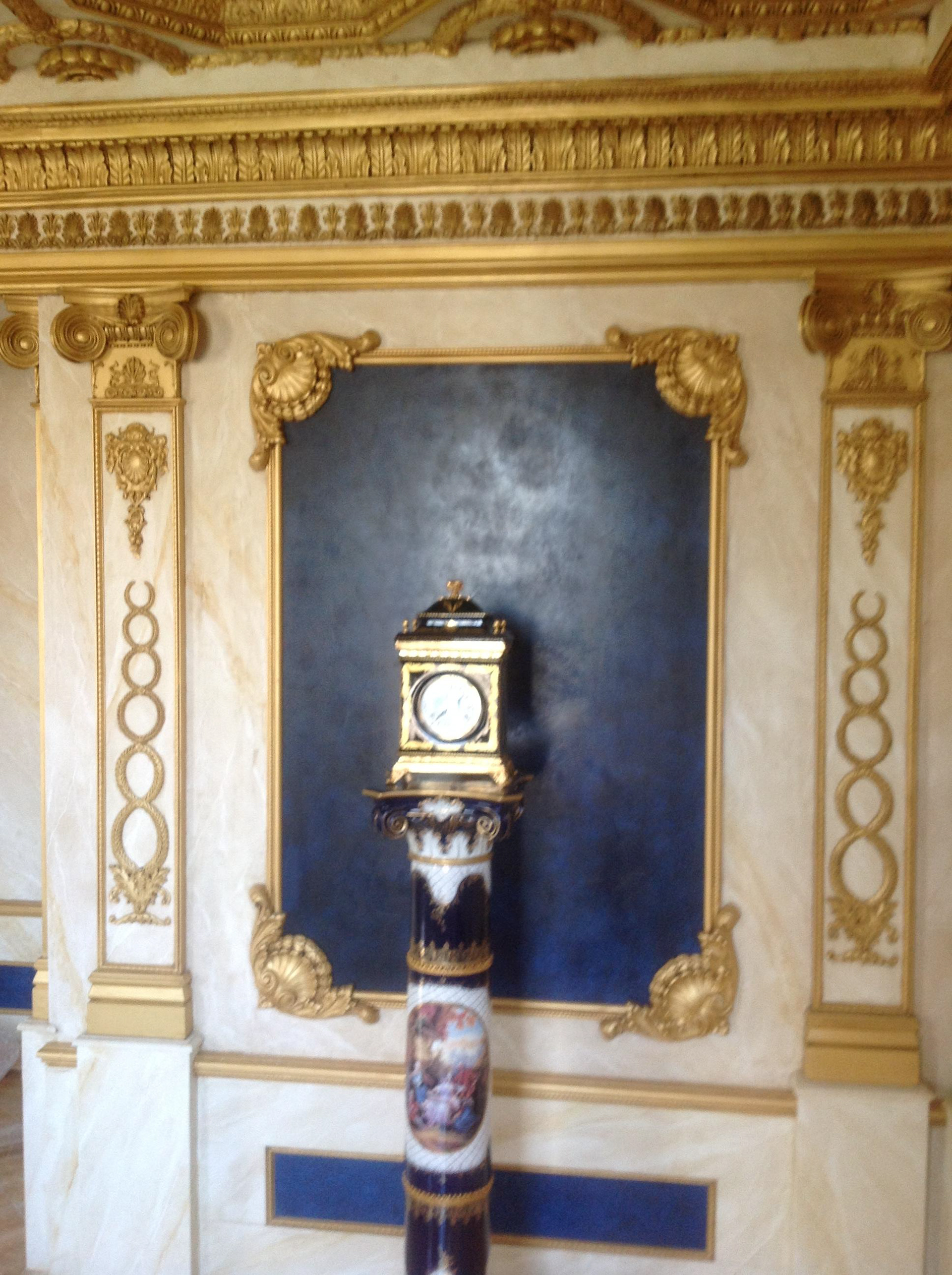 Gold Painted Plaster