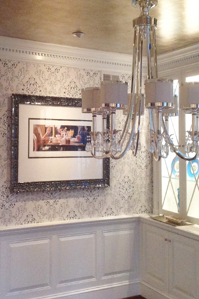 Silver Leaf Ceiling