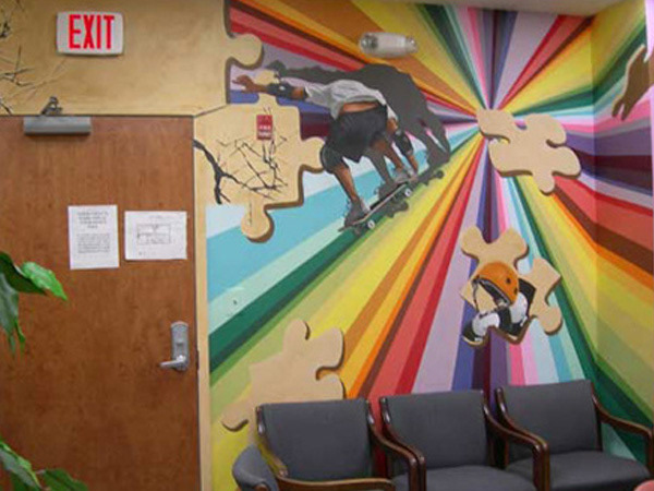 Entrance Puzzle Pieces of Health