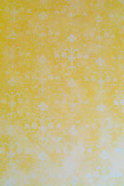 Allover Stencil Ombre