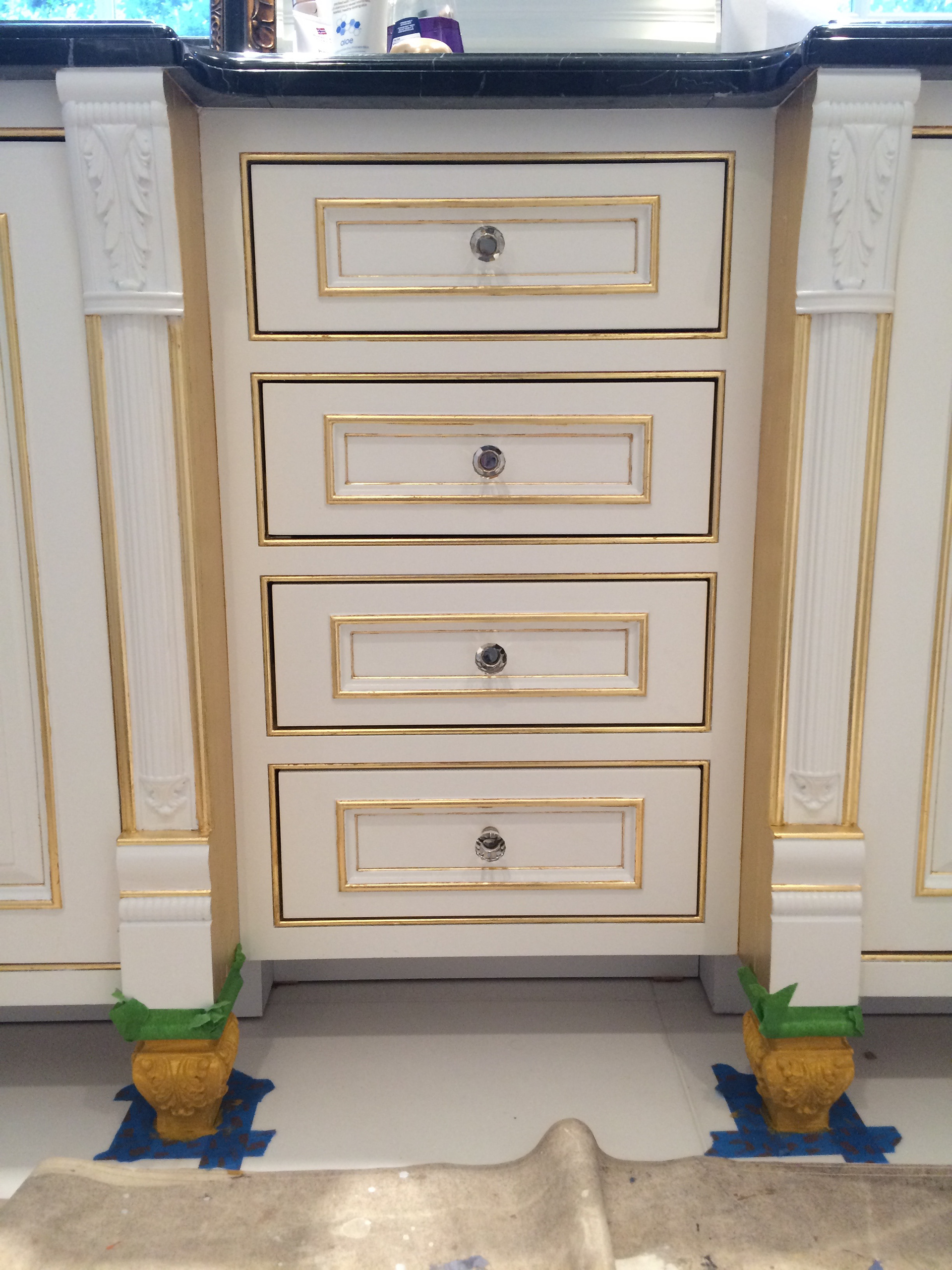 Gilded Cabinets