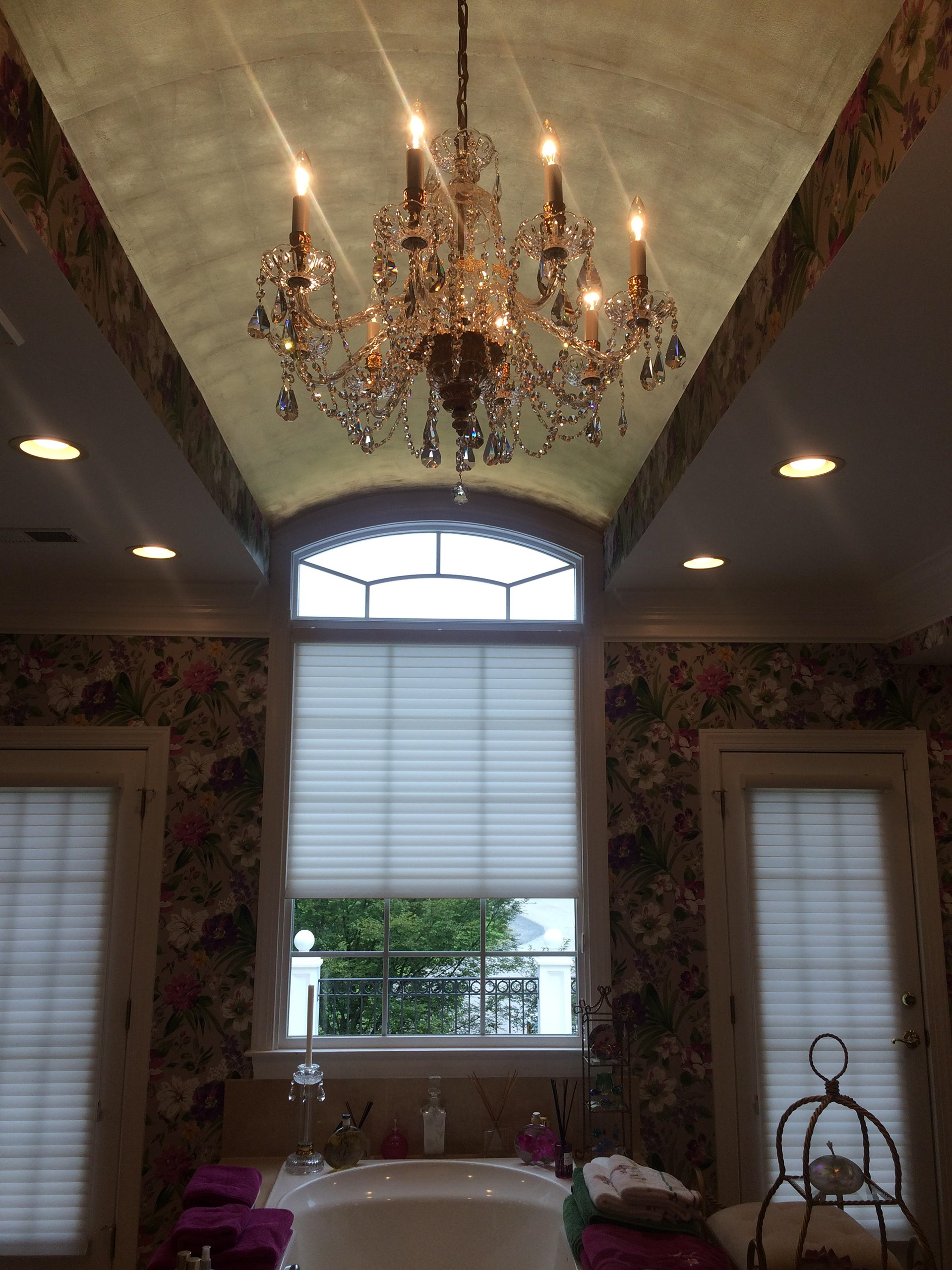 Gold Leaf Barrel Ceiling