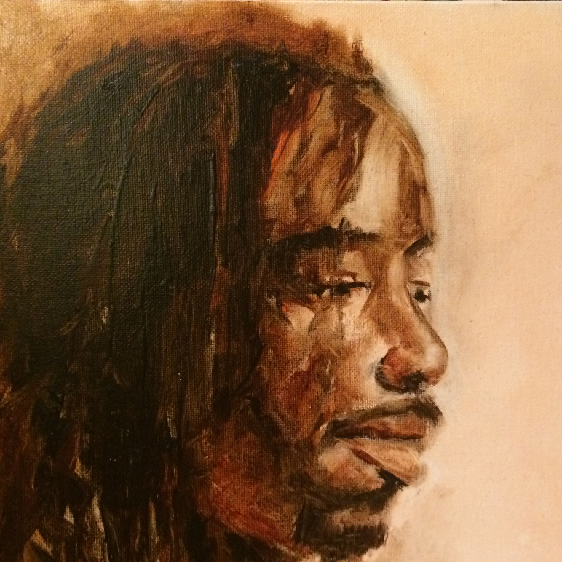 Portrait in Oil
