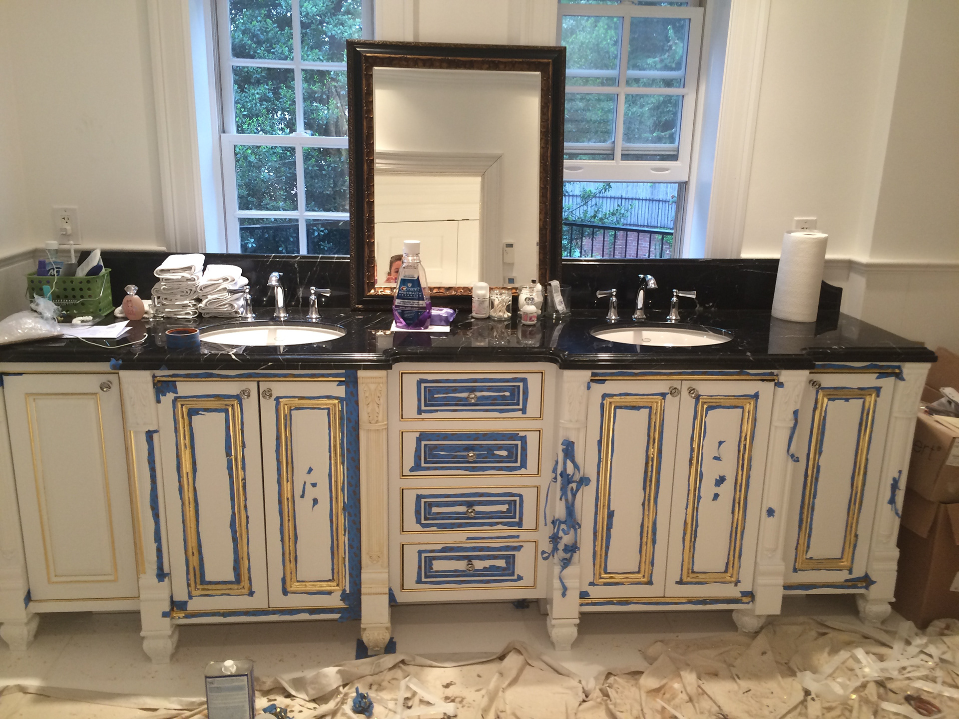 In Process photo gilding