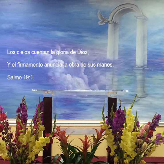 Mural with Psalm