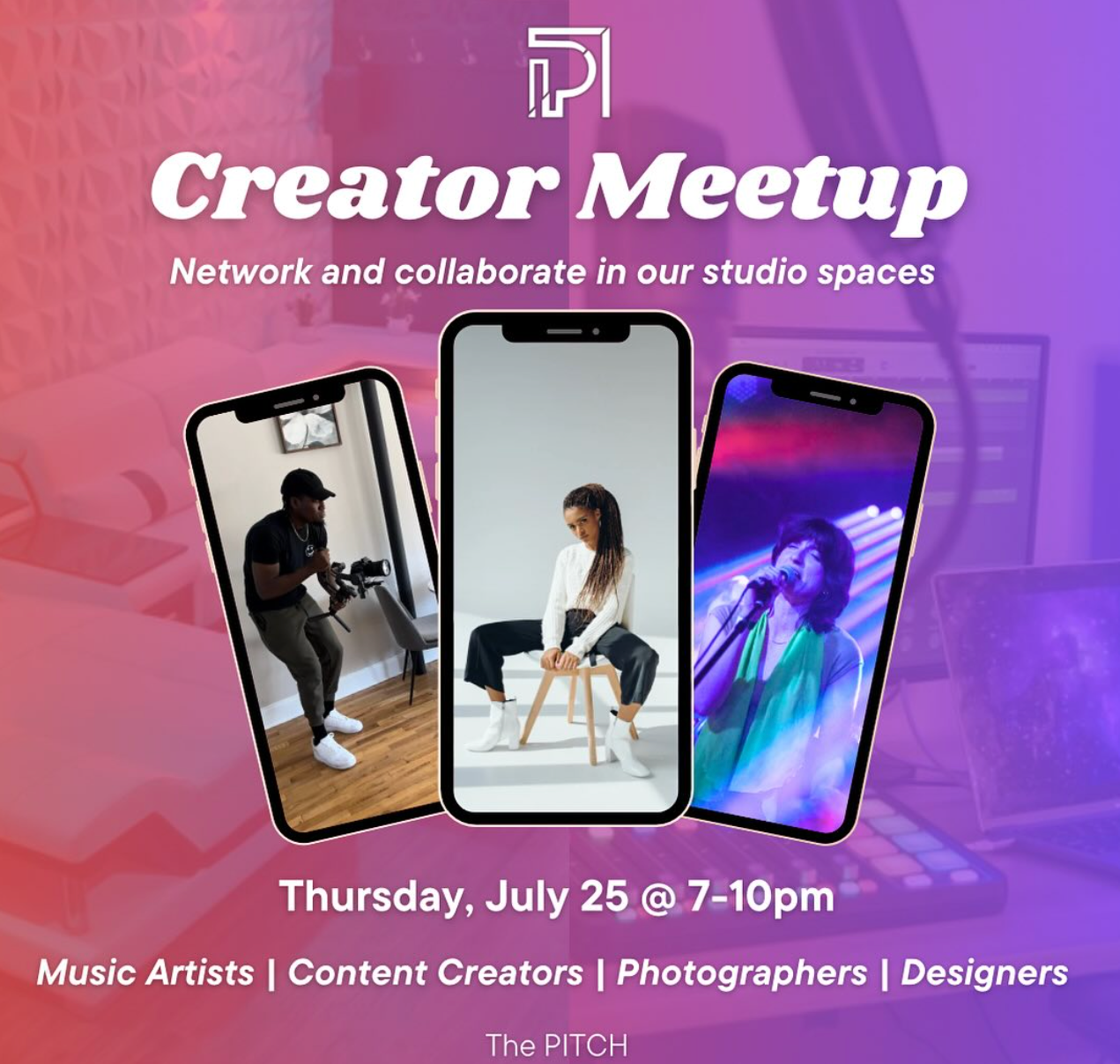 Creator Meetup Event Flyer
