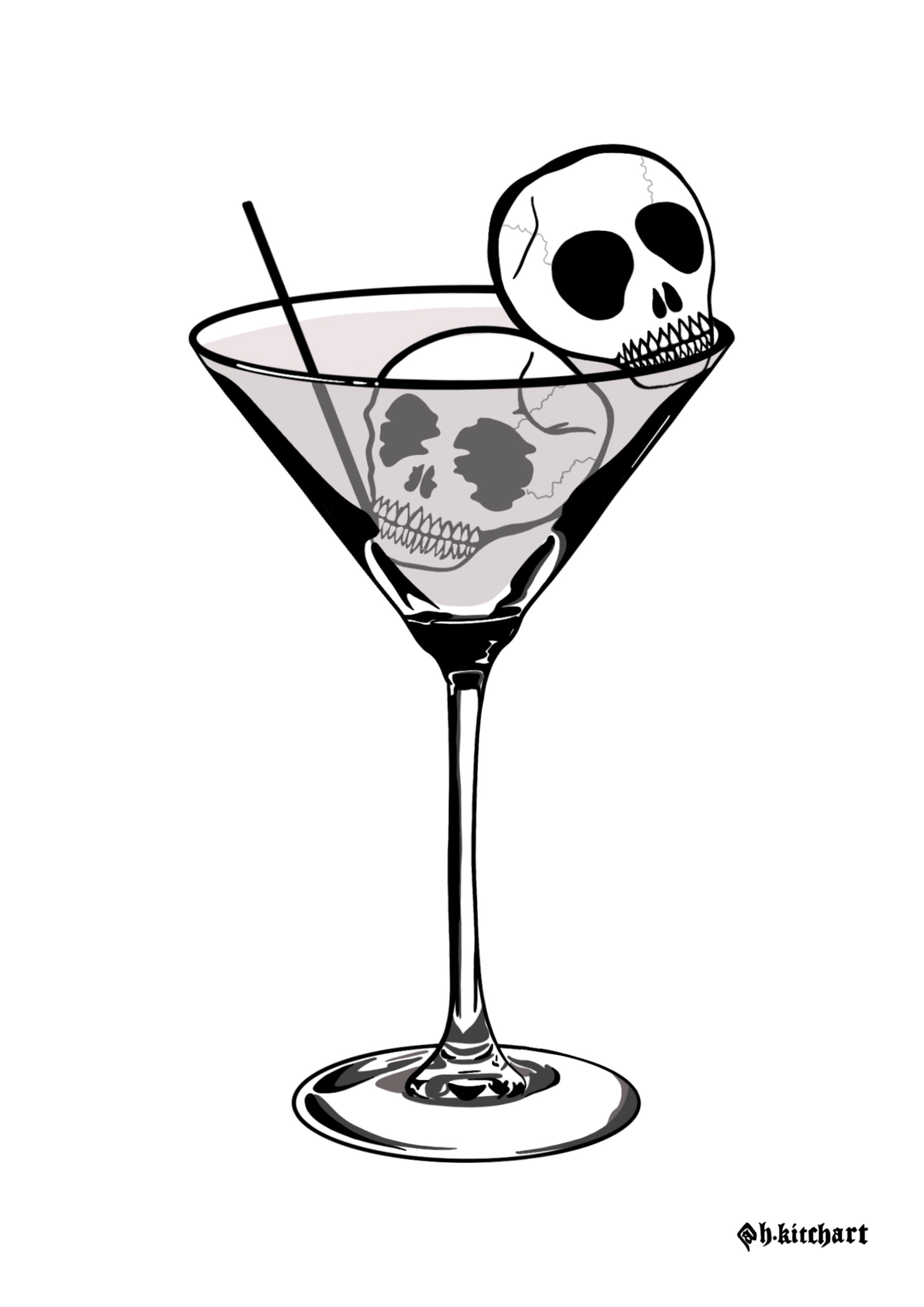 "Dead Bev" - Digital Print