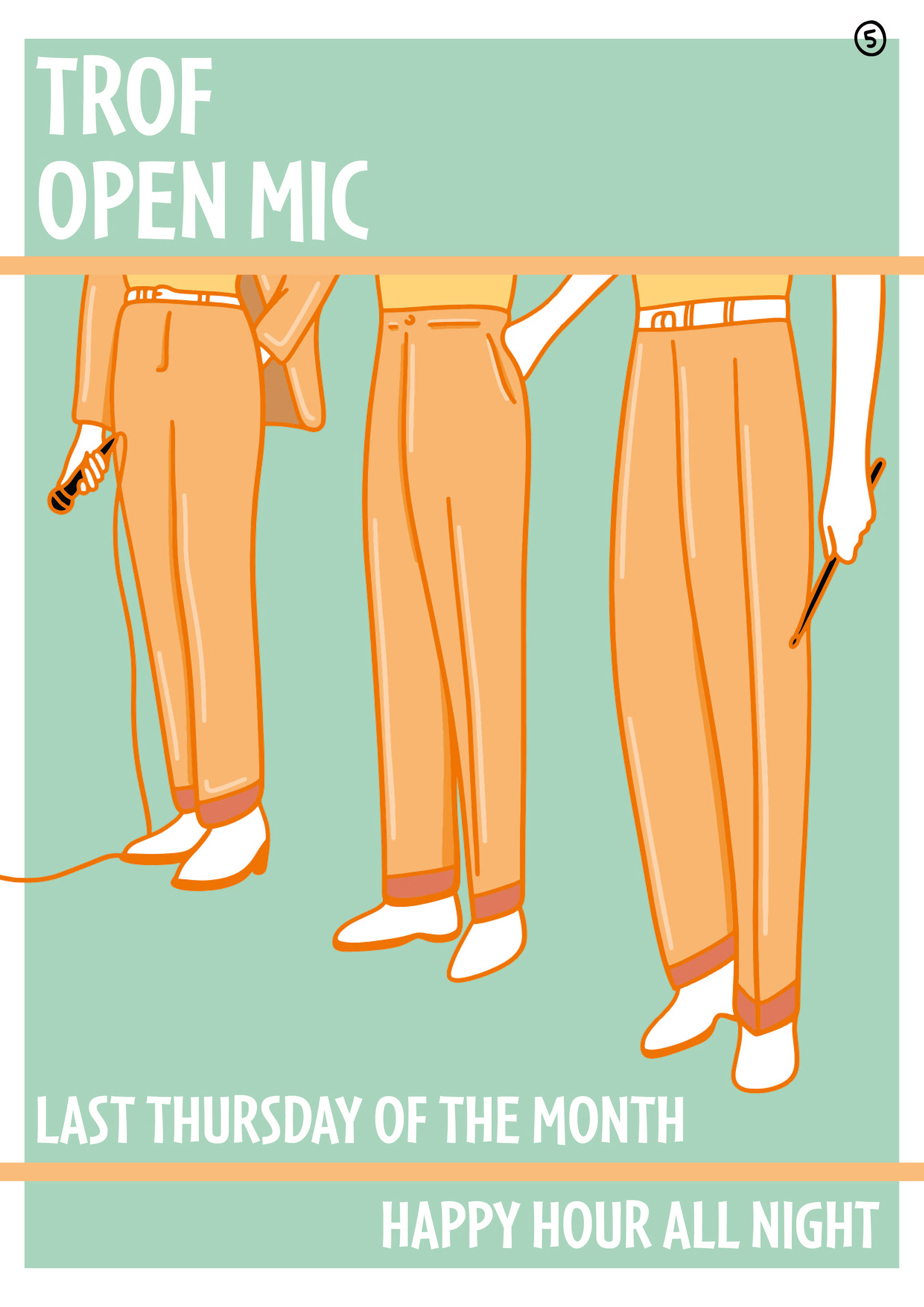 TROF Manchester - Open Mic Night poster - Summer Edition