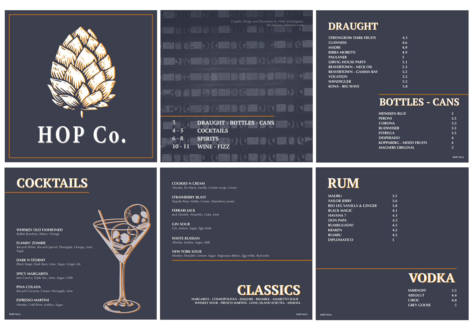 Hop Co Warrington - Drinks Menu - Pages 1-6