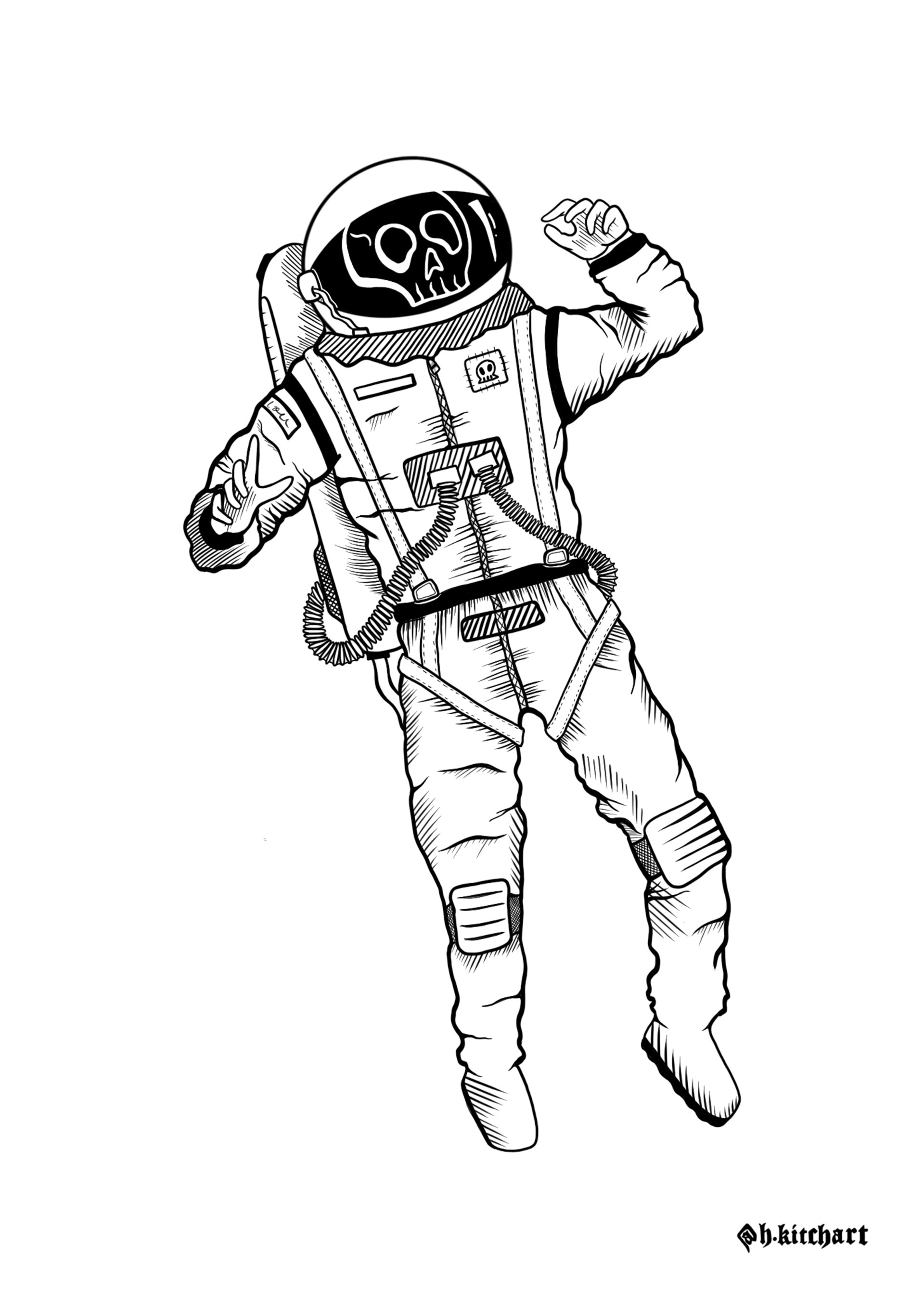 "Lost In Space" - Digital Print
