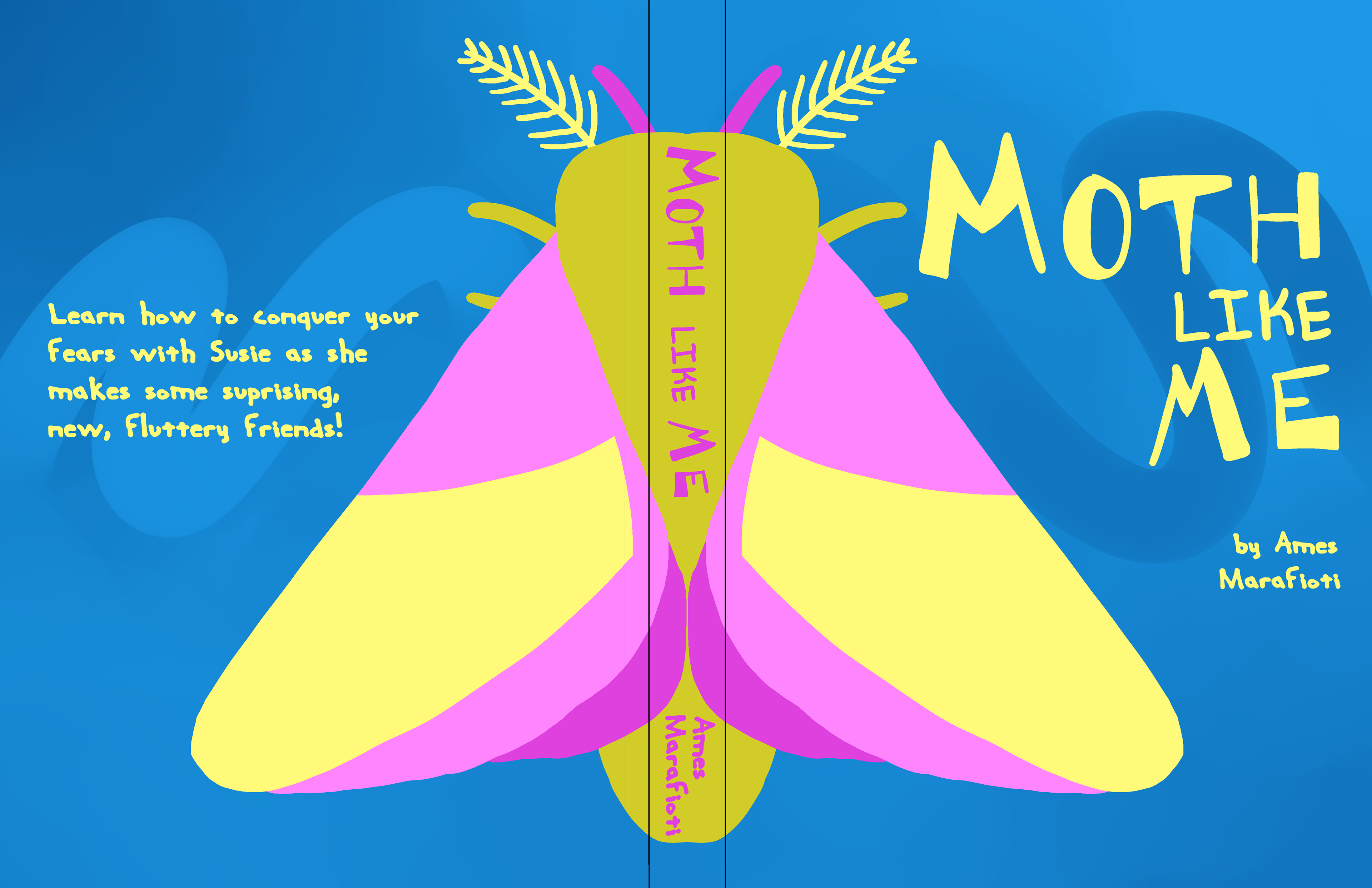 Front, back, and spine of the cover. 