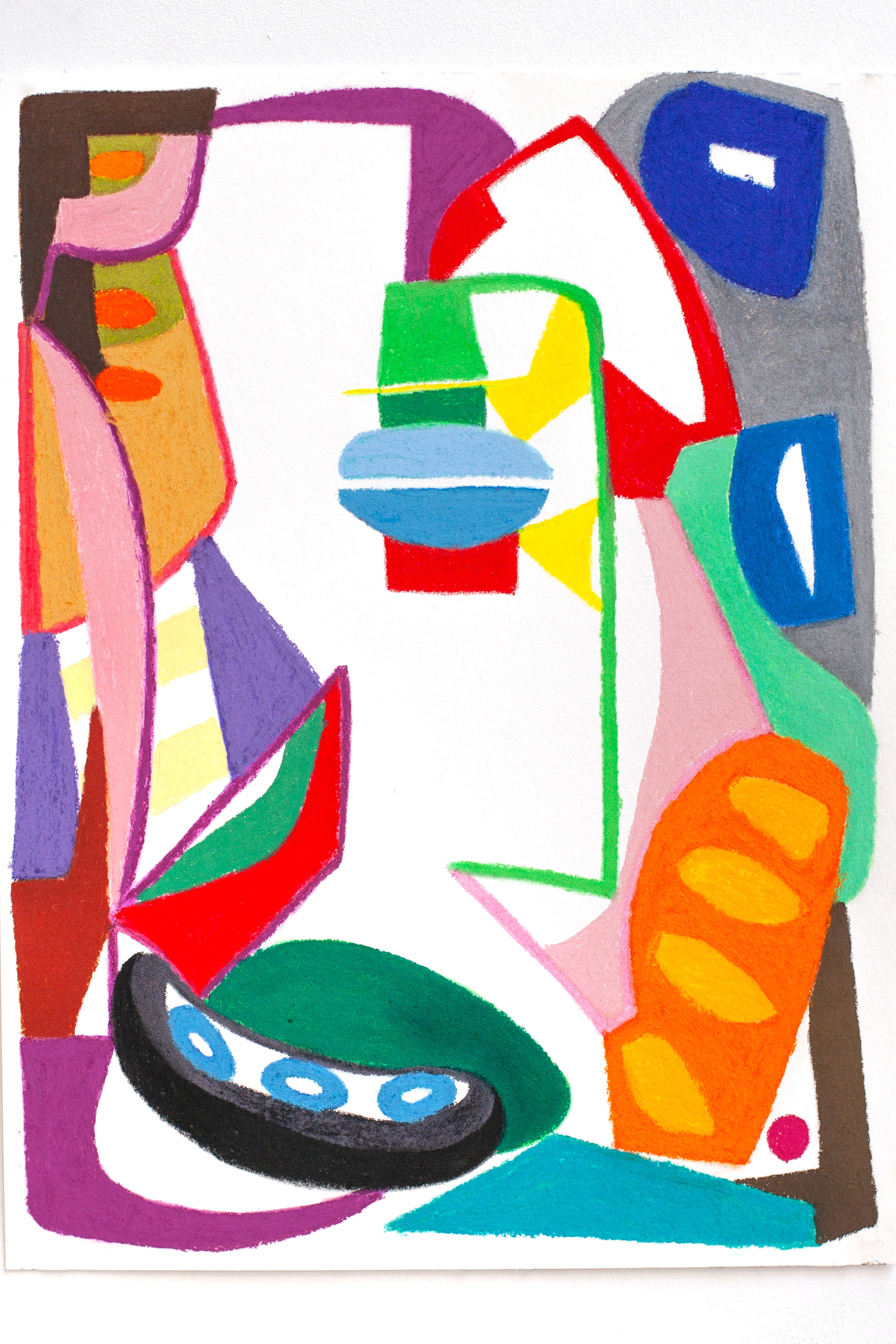 Pastel sur papier, 48 x 36 cm, 2023