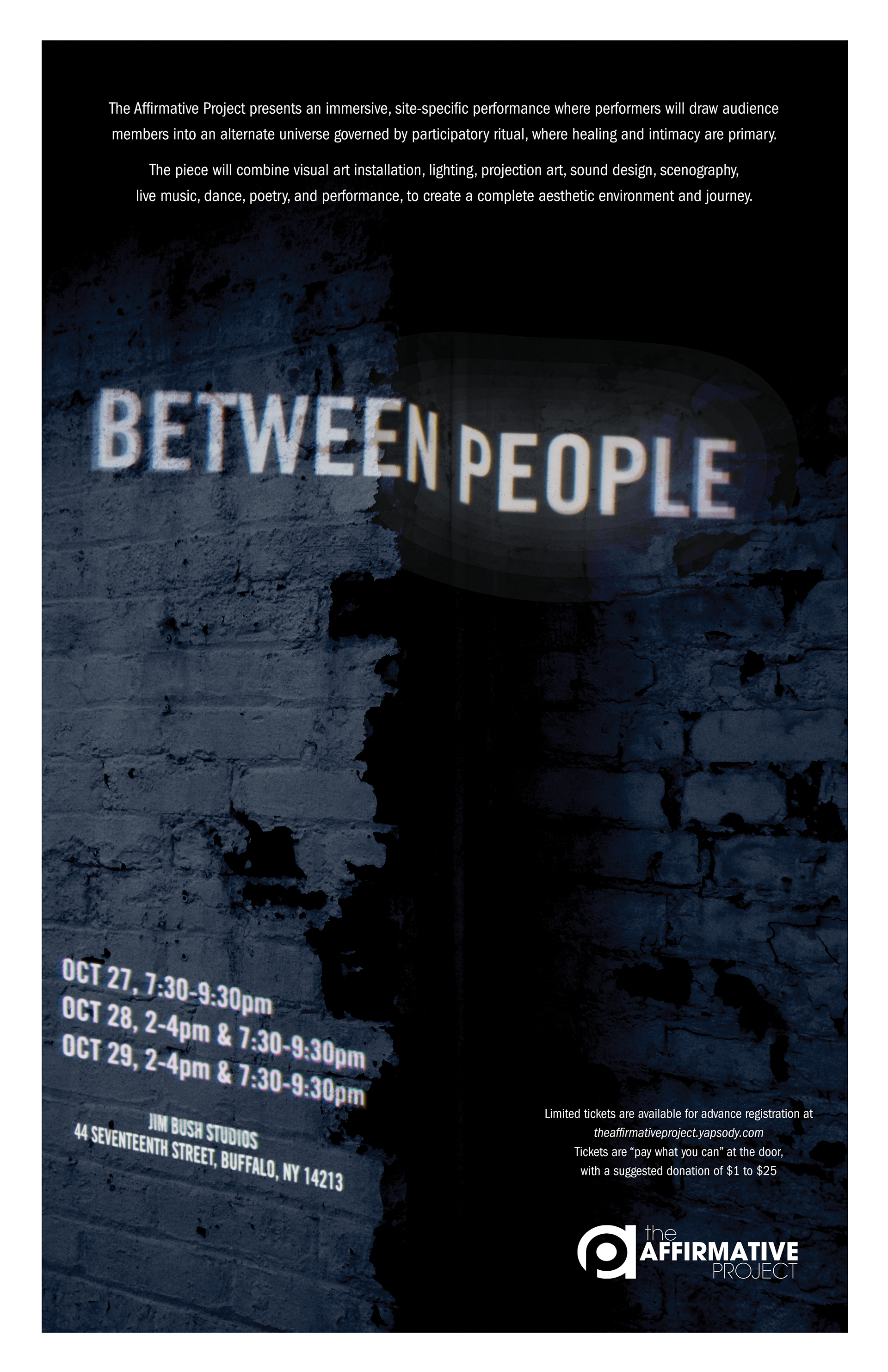 Advertising poster