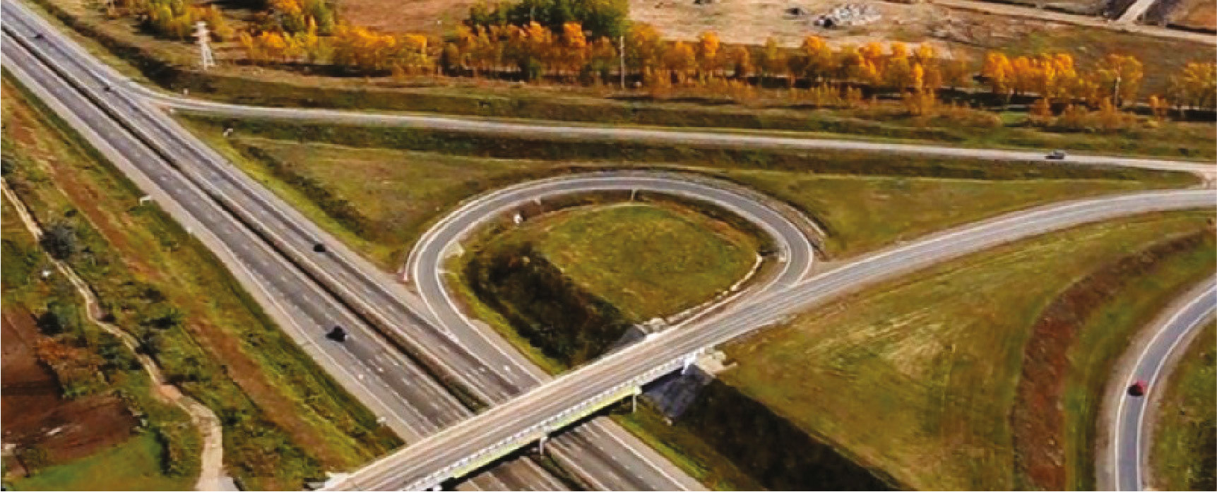 Road, turnig circle