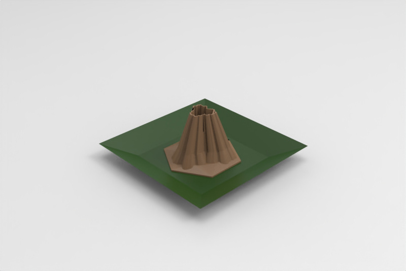 Potential Plate CAD Model 