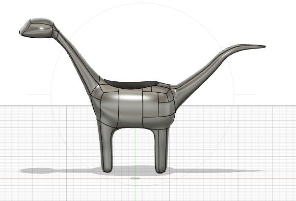 Early cad model