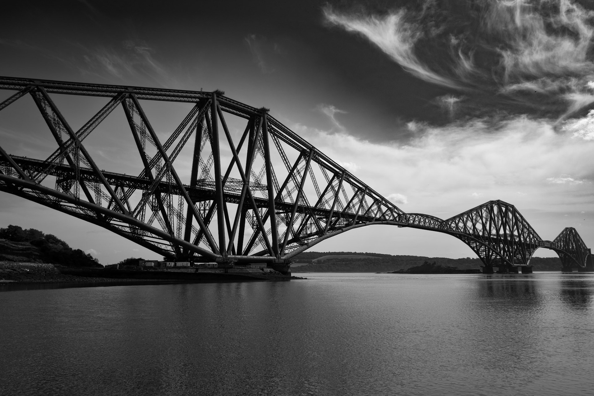 Forth Bridge Edinburgh | Leica Q2 Monochrome