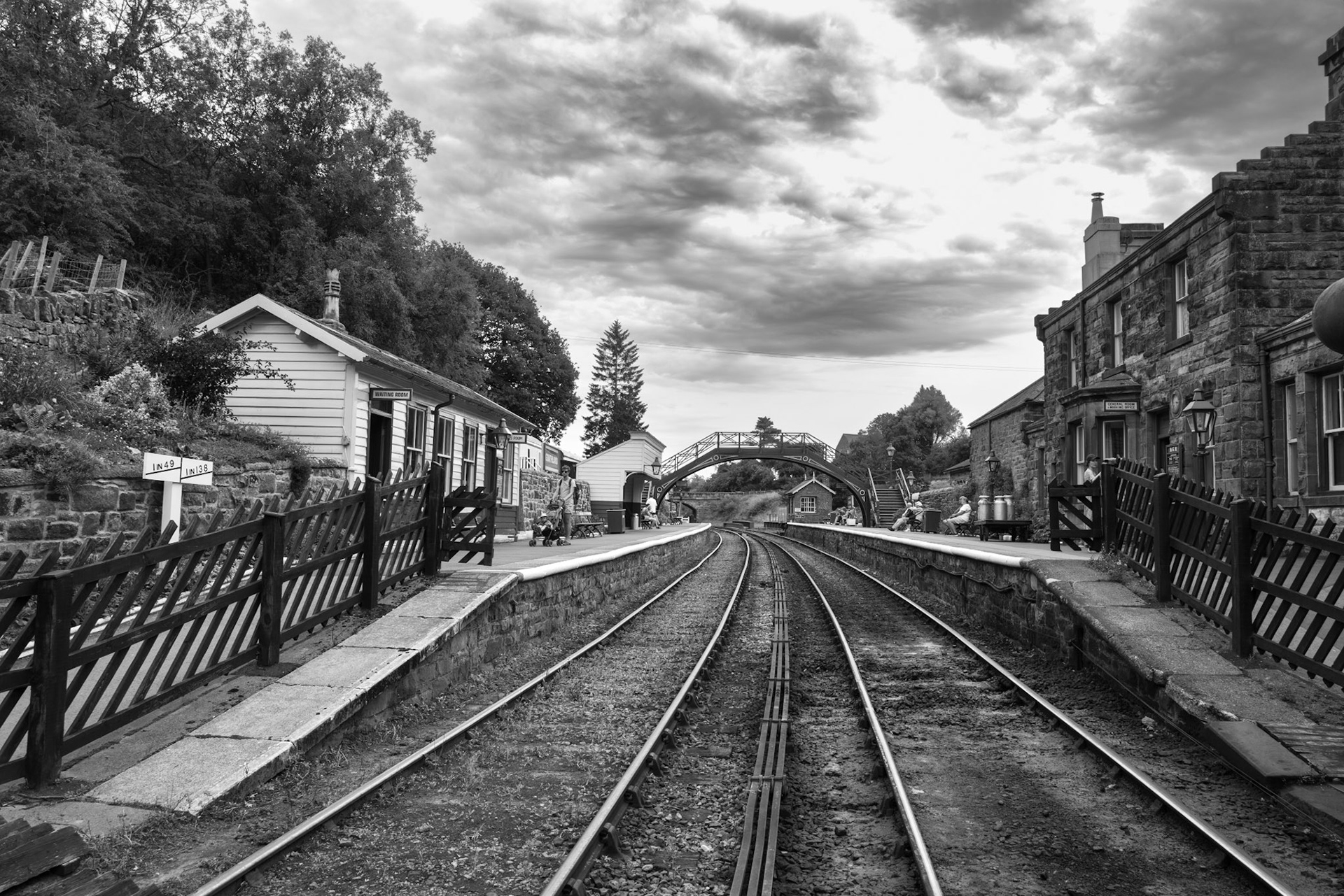 Goathland Train Station| Leica Q2 Monochrome