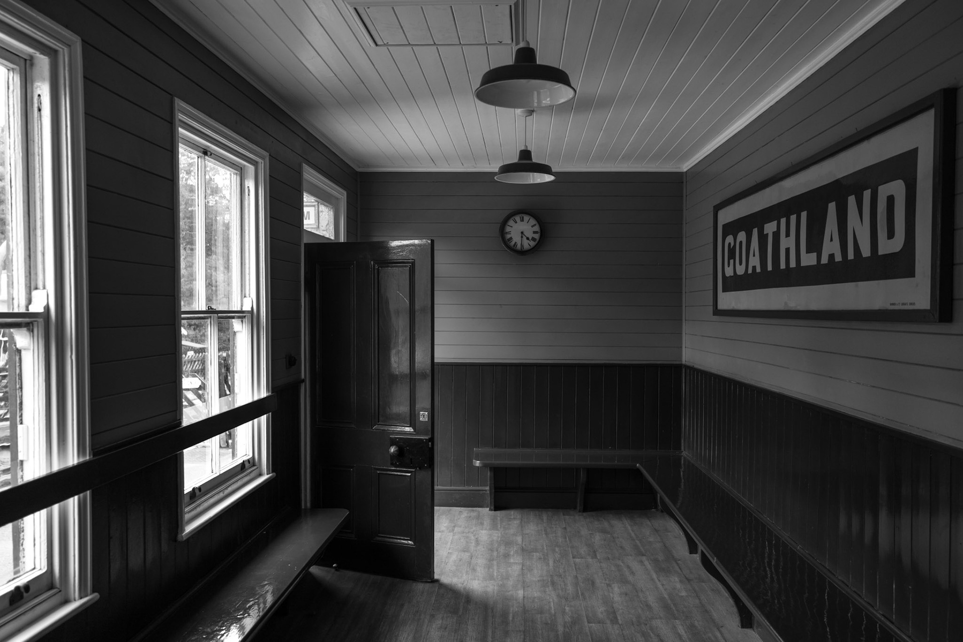 Goathland Train Station | Leica Q2 Monochrome
