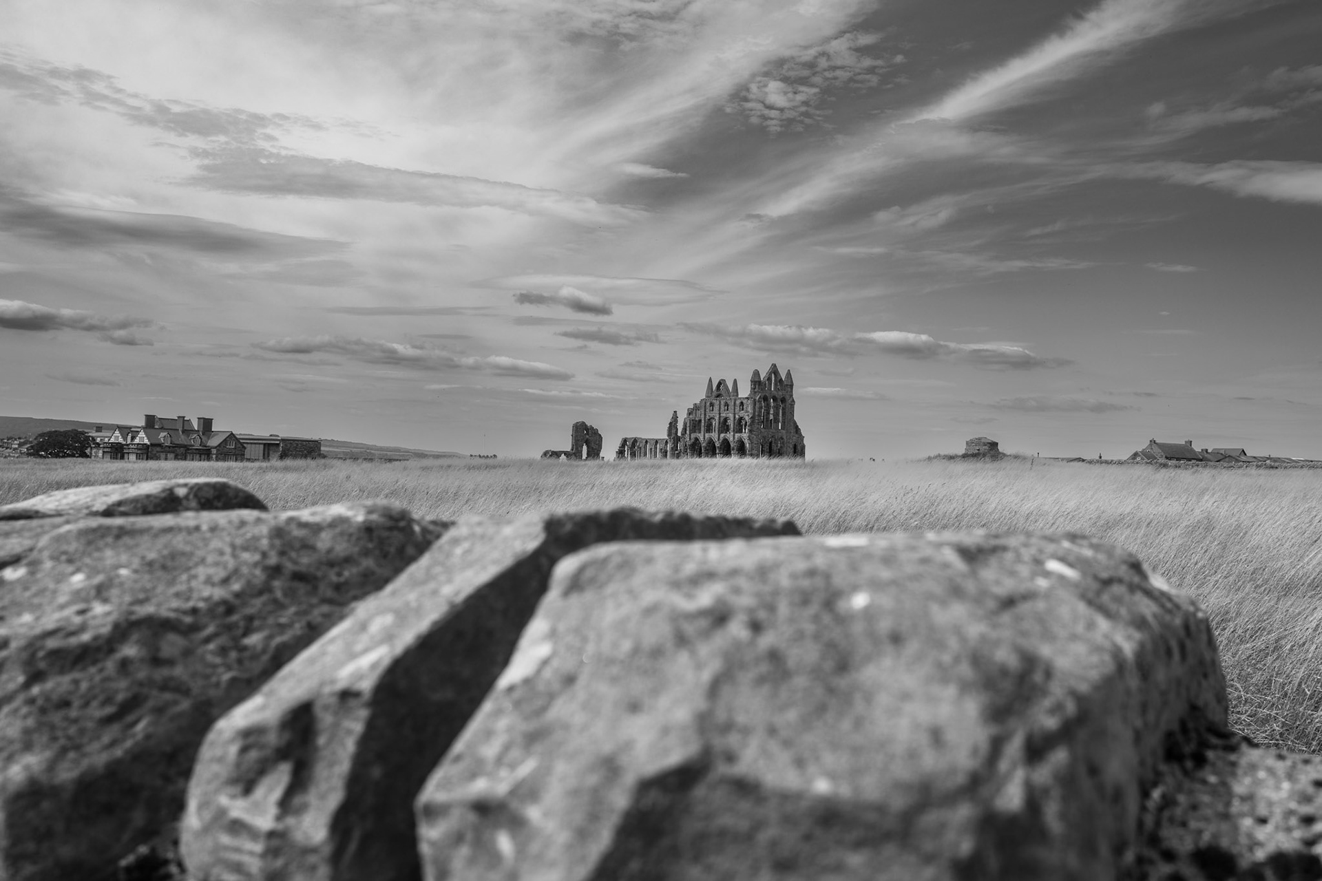 Whitby Abbey | Leica Q2 Monochrome