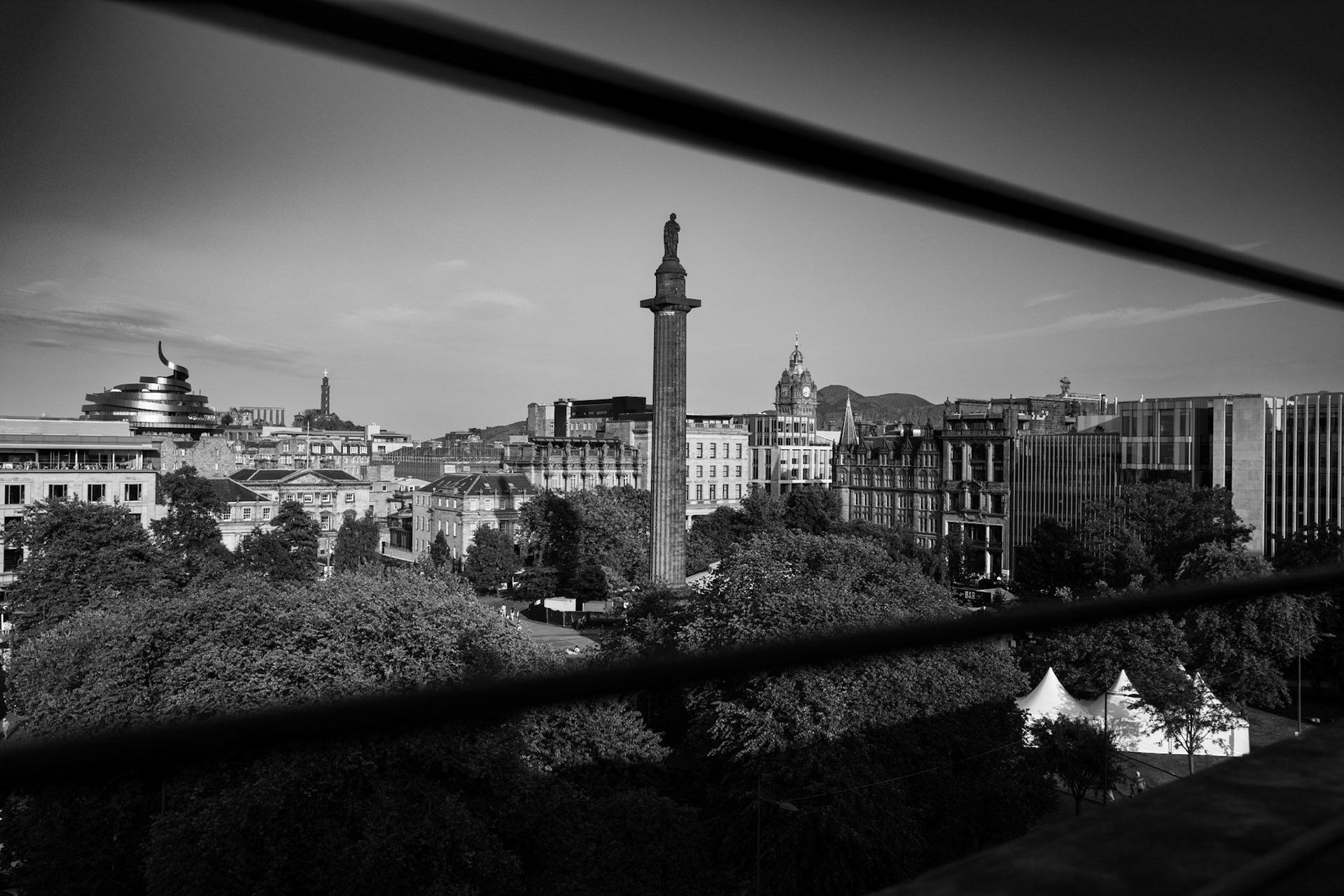 Saint James Square Edinburgh | Leica Q2 Monochrome