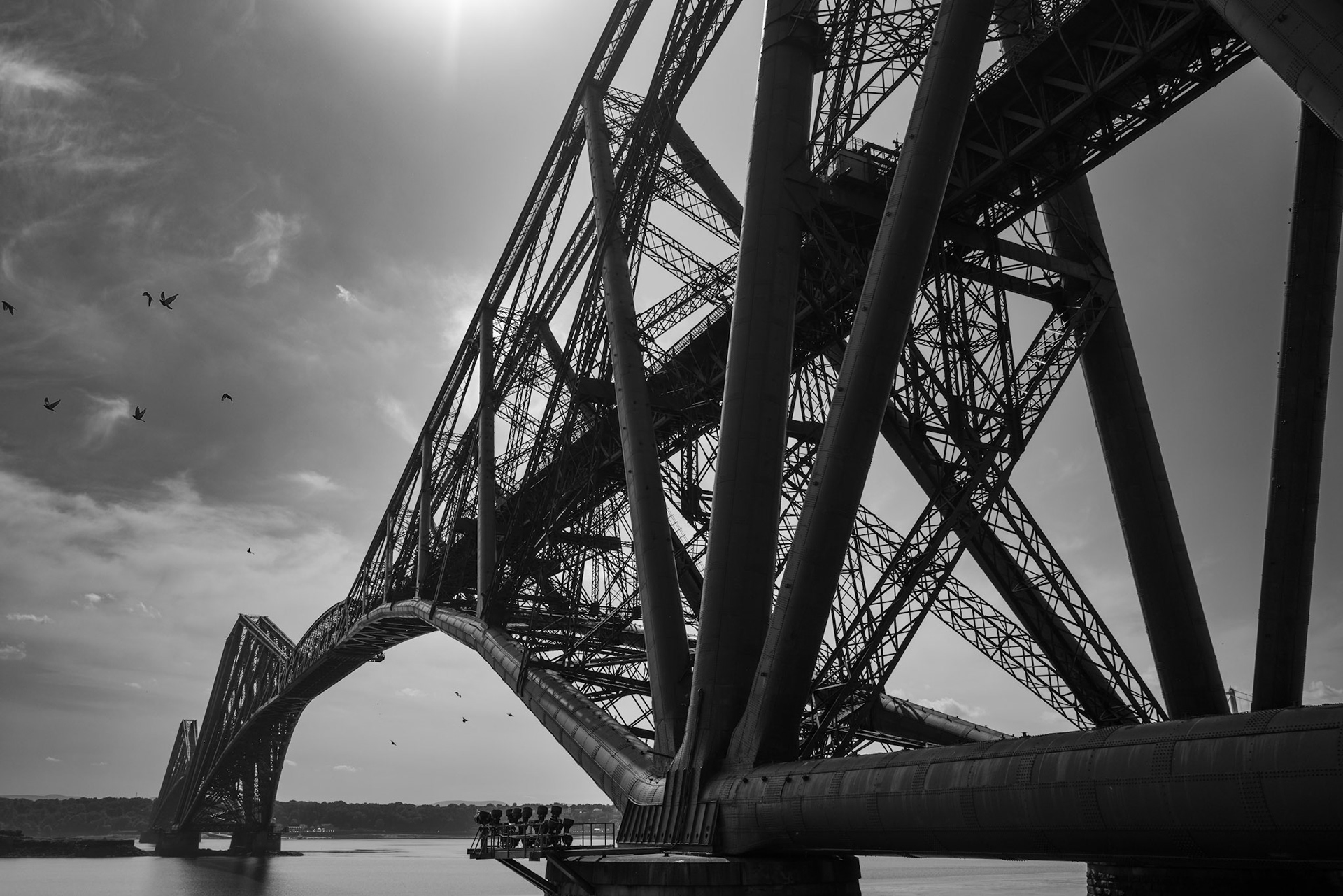 Forth Bridge Edinburgh | Leica Q2 Monochrome