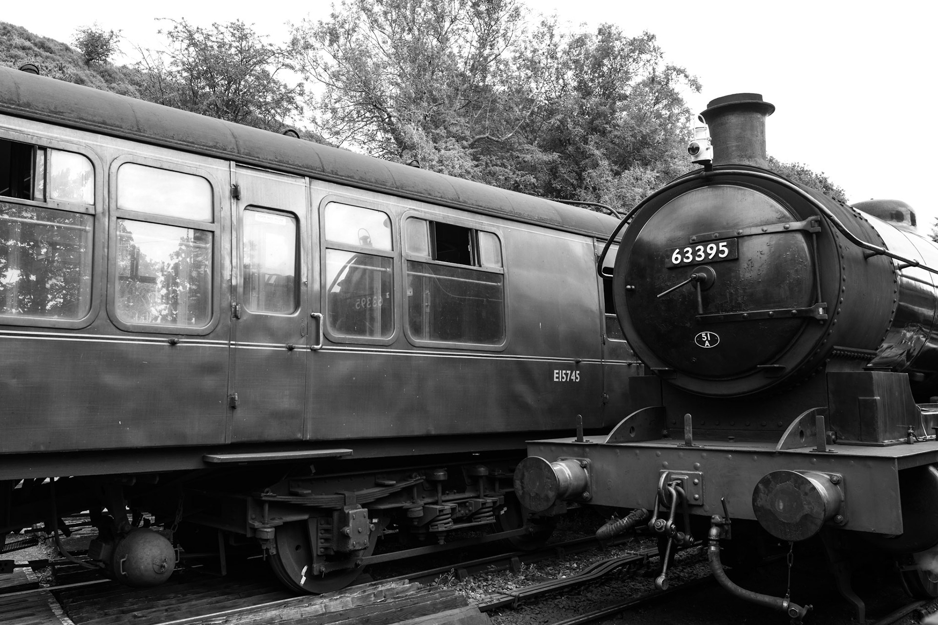 Goathland Train Station| Leica Q2 Monochrome
