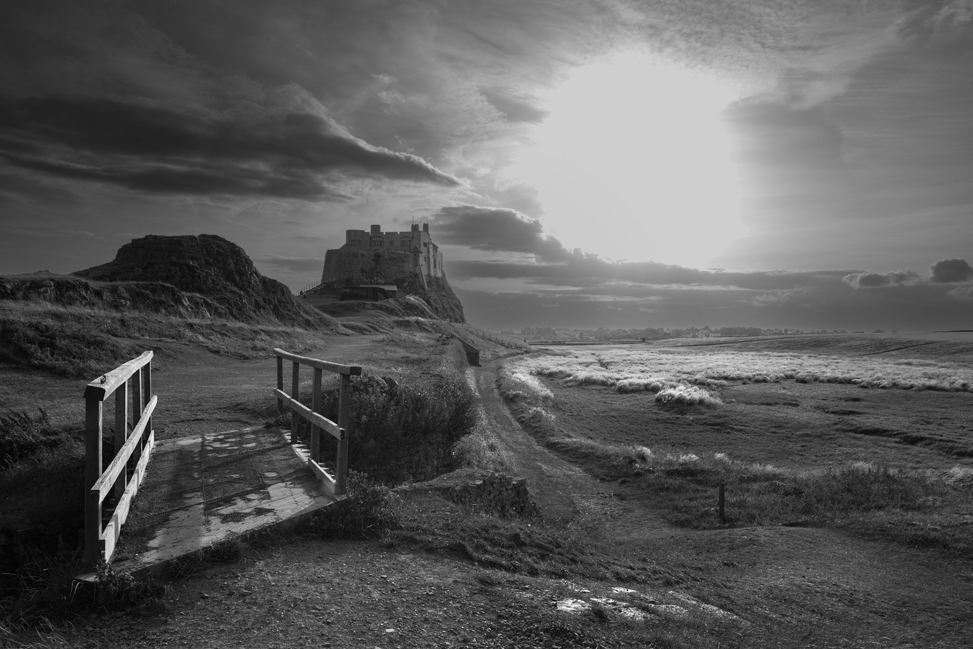 Holy Island | Leica Q2 Monochrome