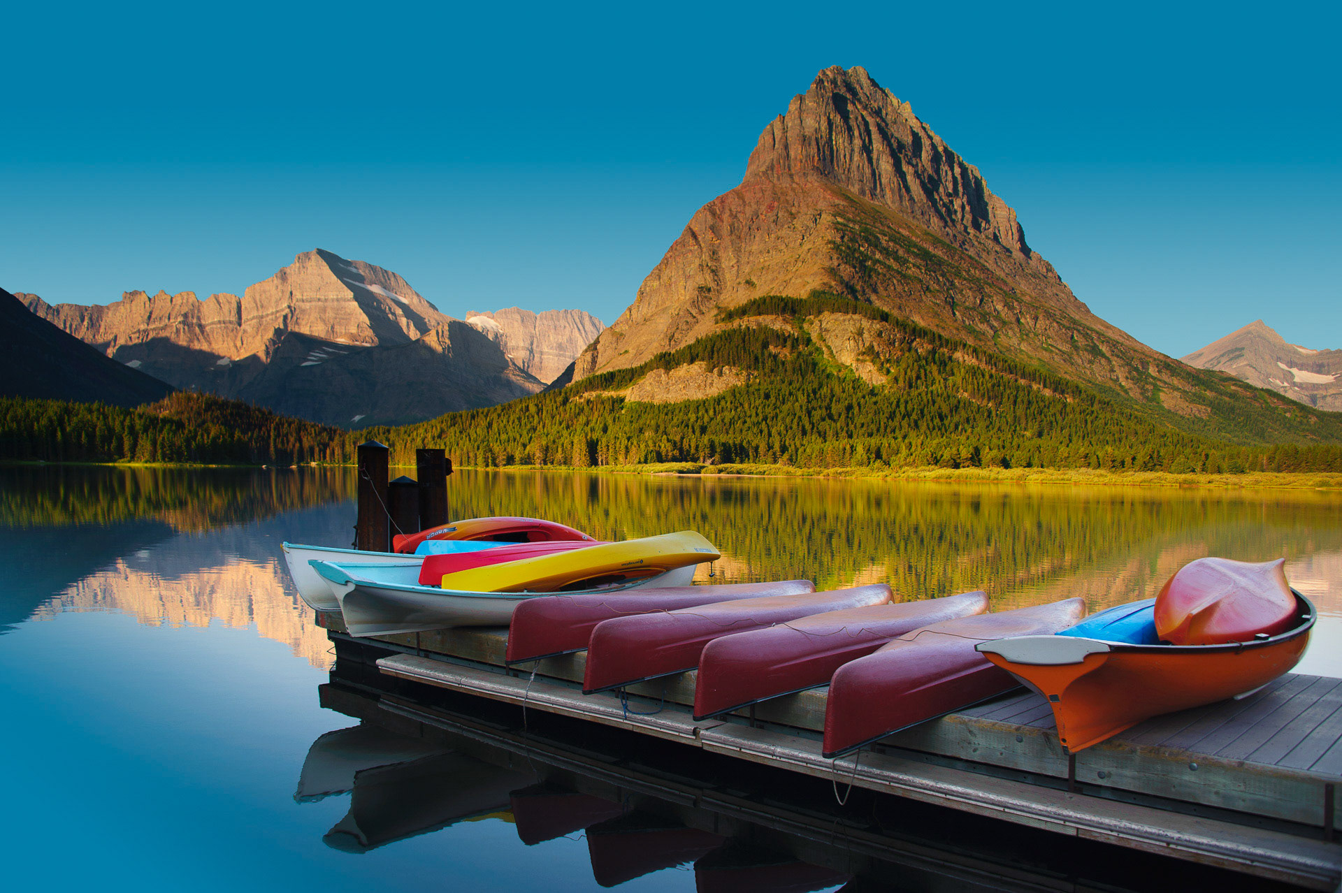 28 August 2012: Iceburg Lake in Glacier National Park, MT