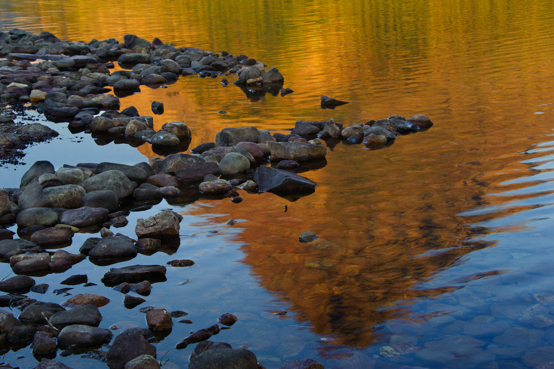 28 August 2012: Iceburg Lake in Glacier National Park, MT