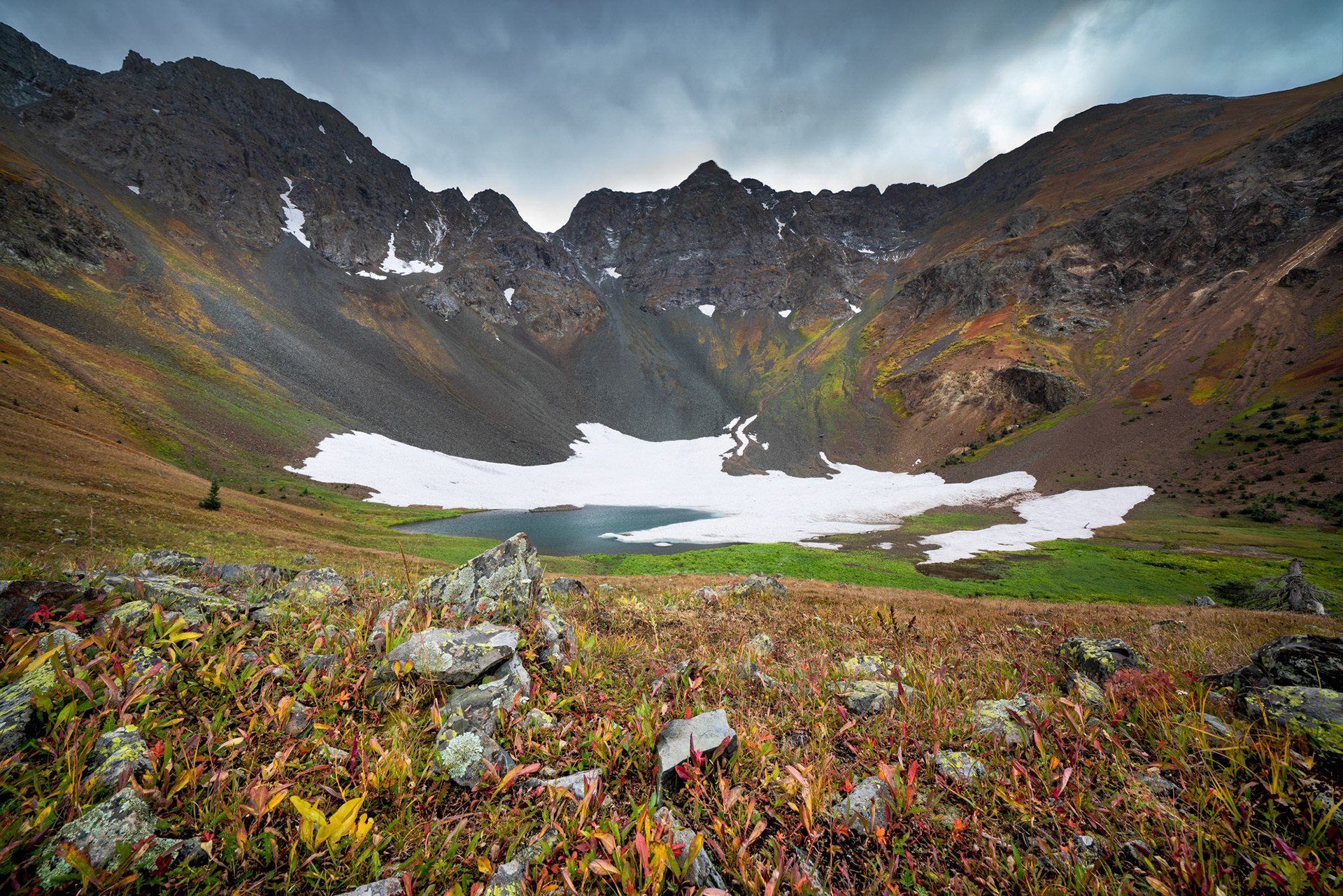 29 September 2019: Velocity Basin near Silverton in Colorado