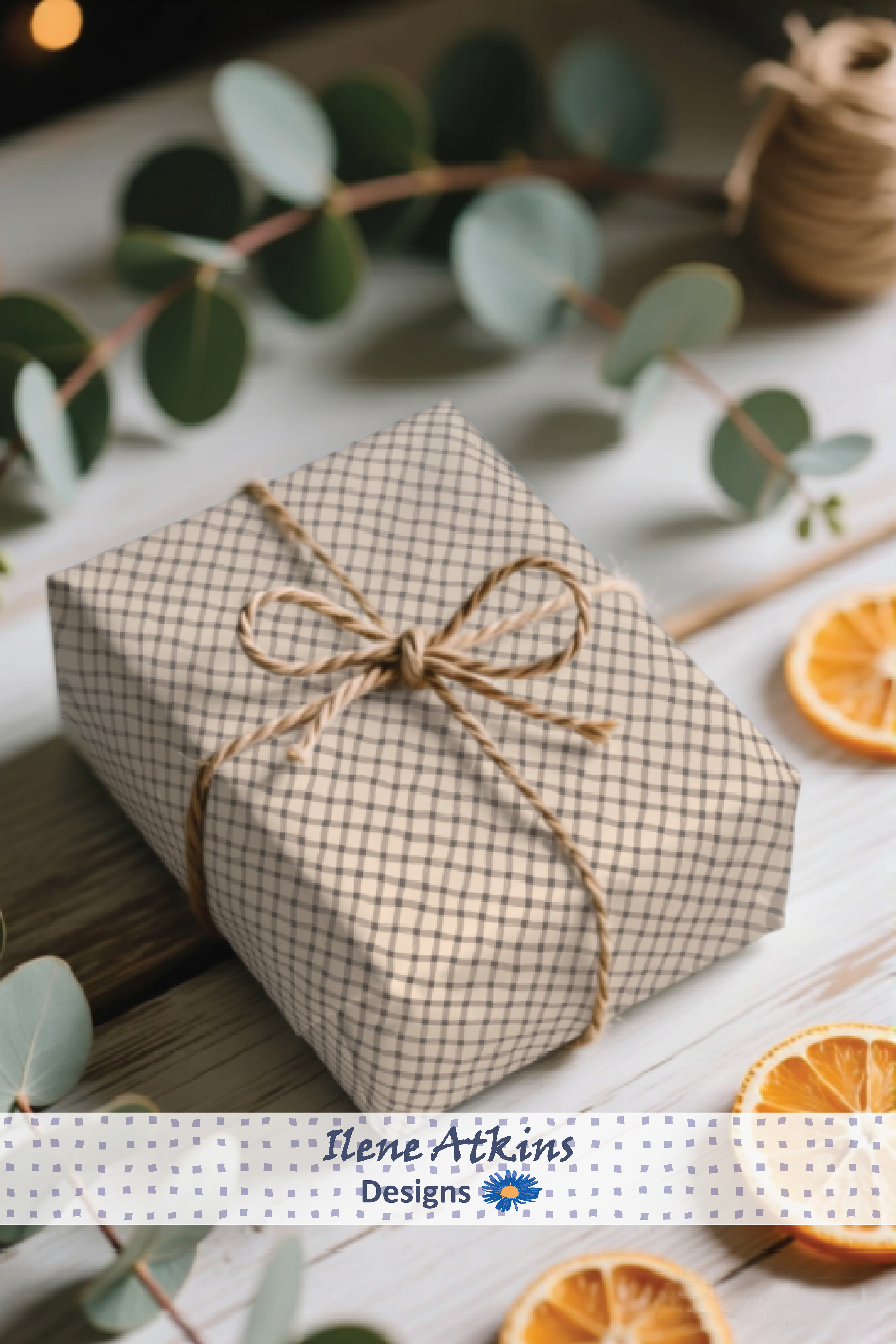 Forest Walk Gift Wrap | Ilene Atkins Designs