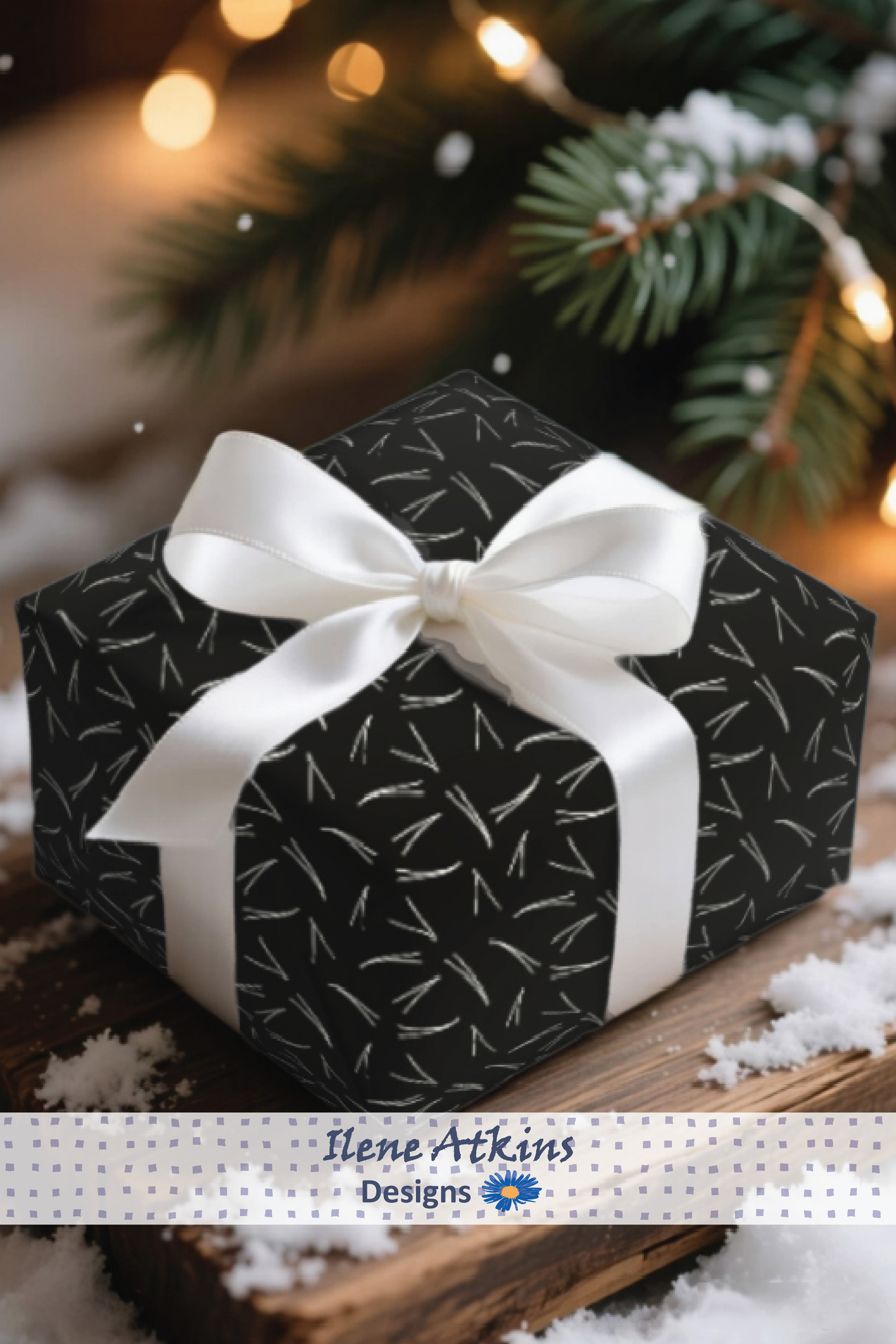 Pines in the Snow Gift Box | Ilene Atkins Designs