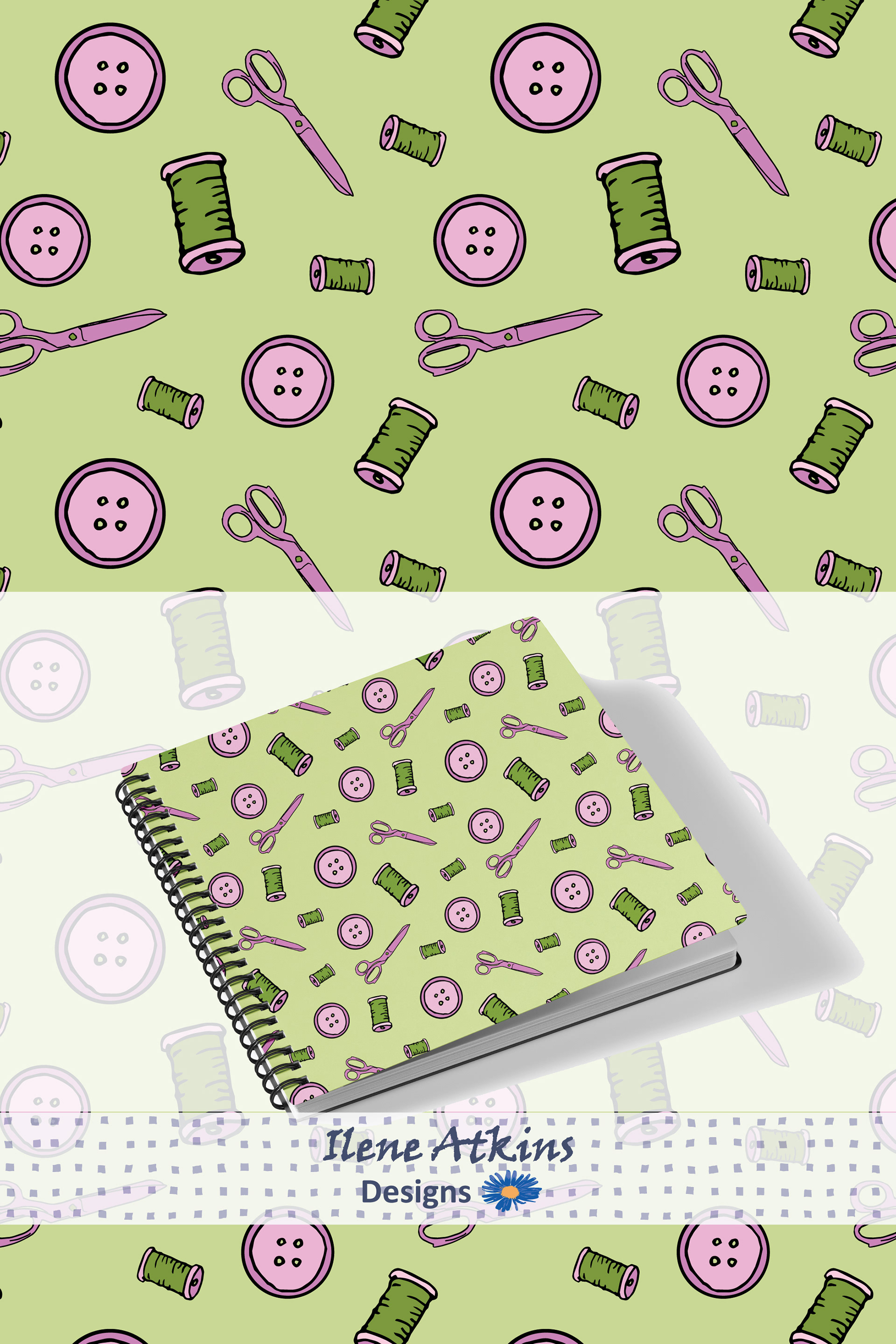 Tossed Design | Cherry Blossom Colourway