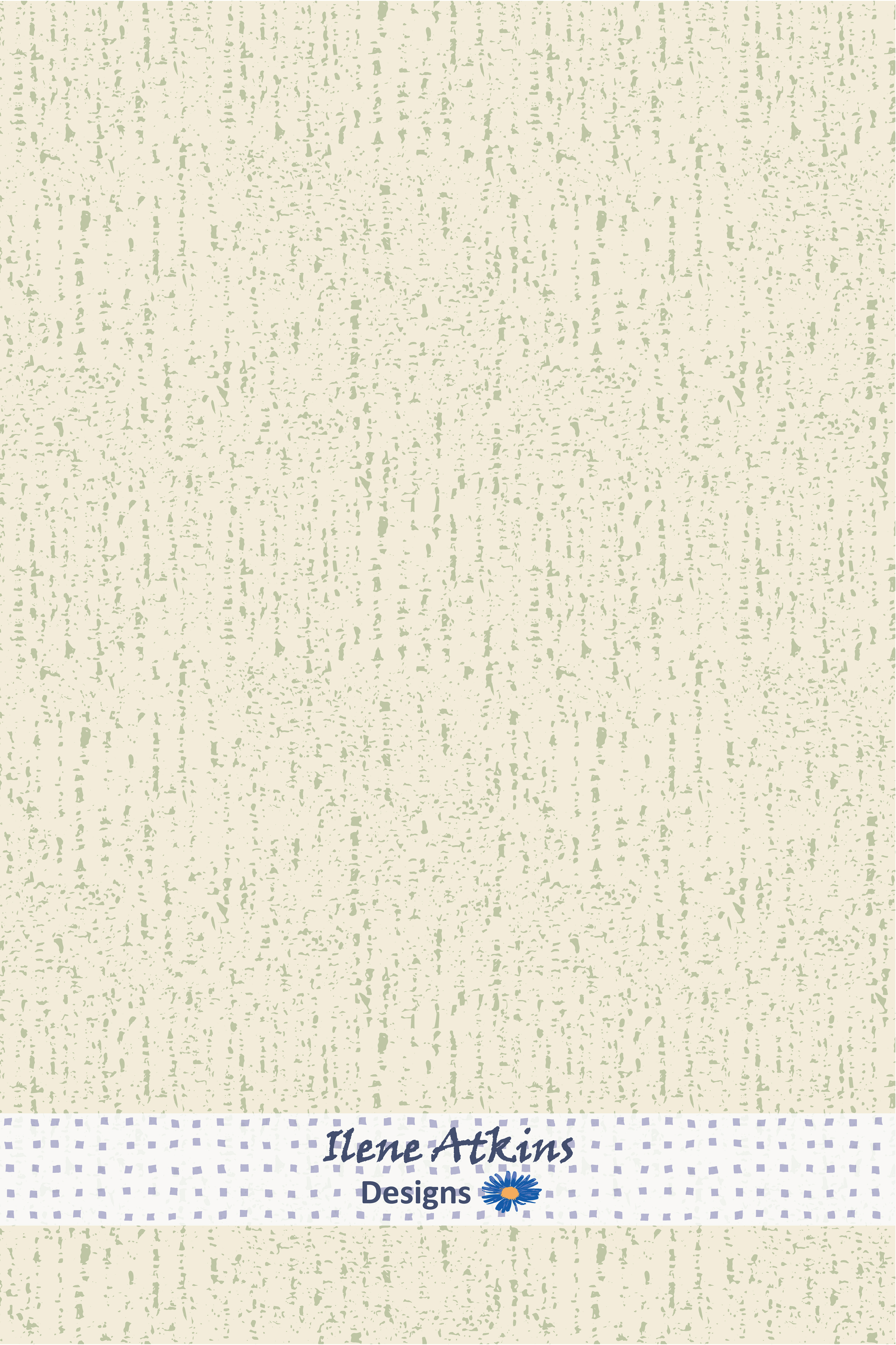 Forest Floor Pattern | Sage Colourway | Sage Collection | Ilene Atkins Designs